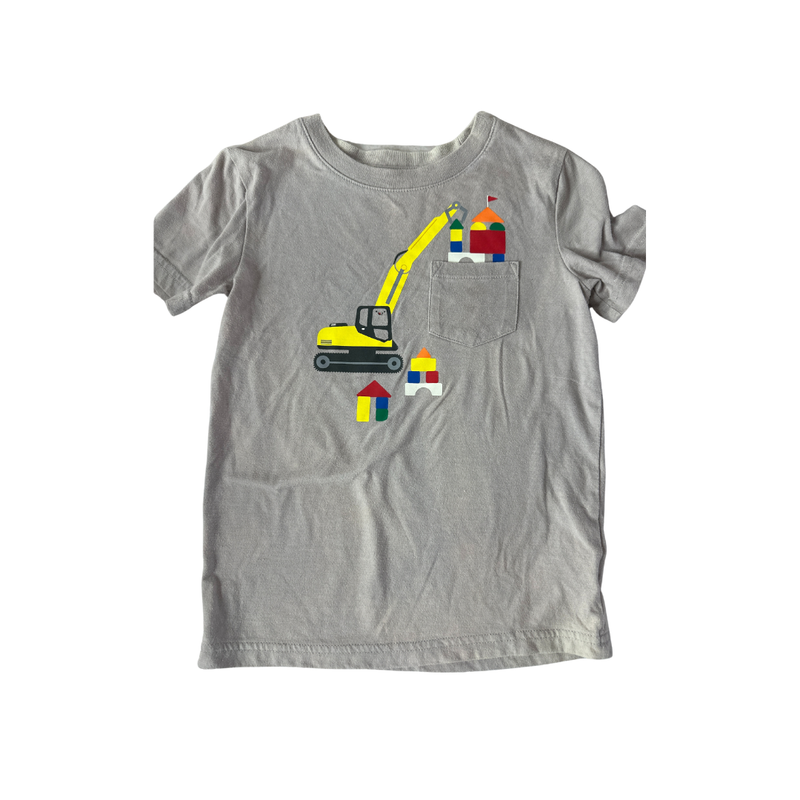 Cat & Jack Boys Grey T-Shirt Size: 5T Grey