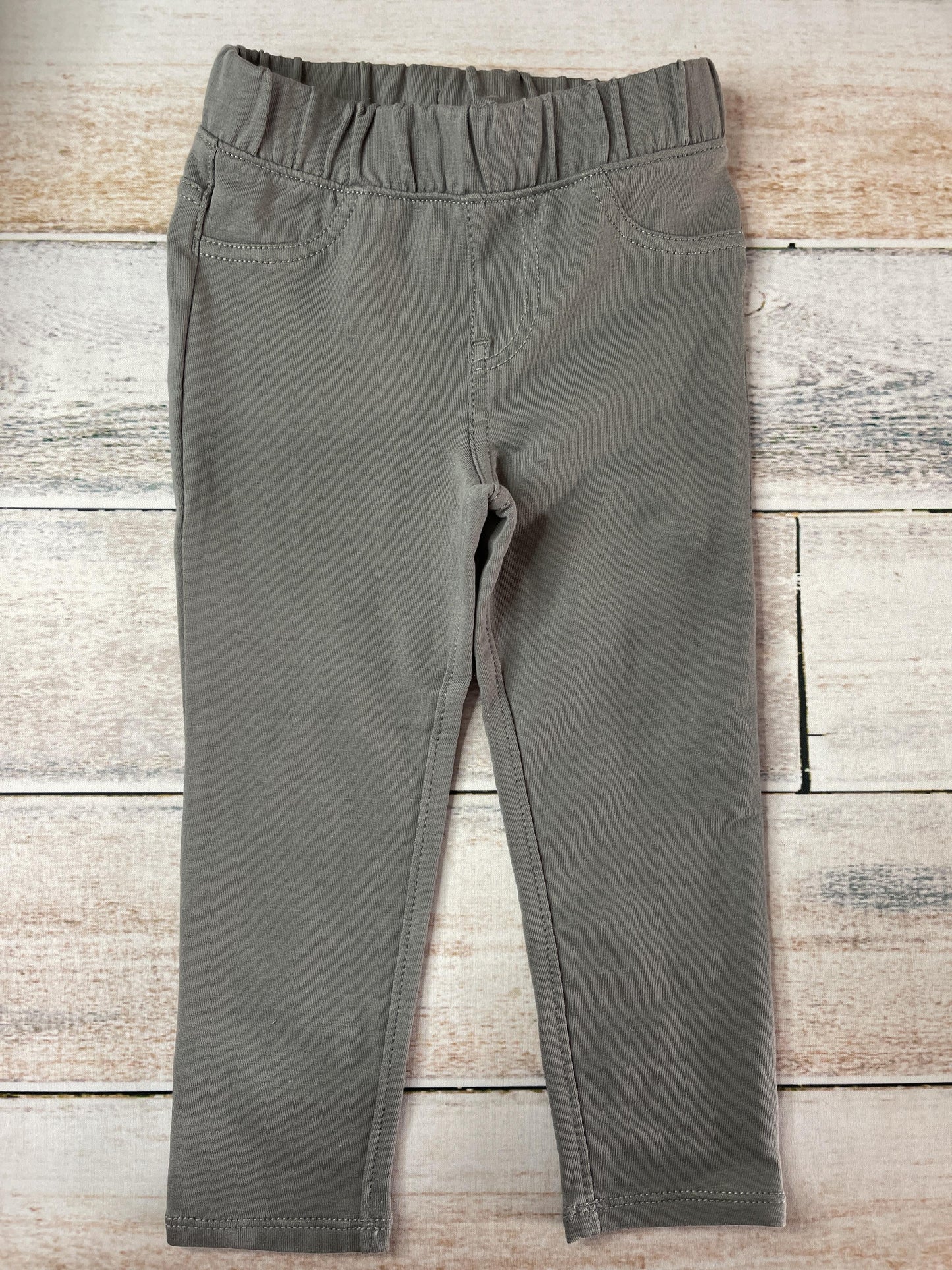 Cat & Jack Girls Grey Pants Size: 2T Grey