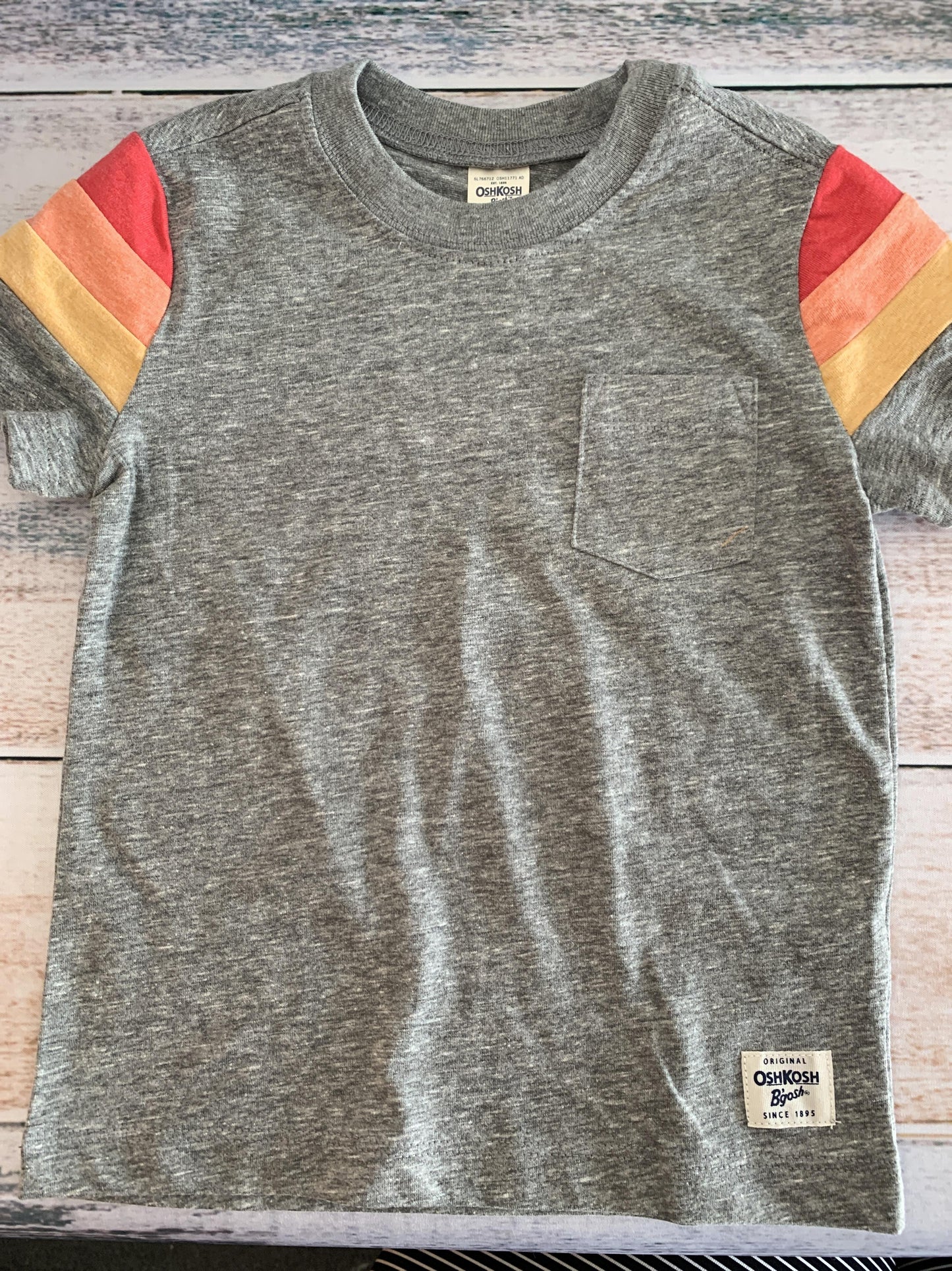 OshKosh Boys Grey T-Shirt Size: 2T Grey