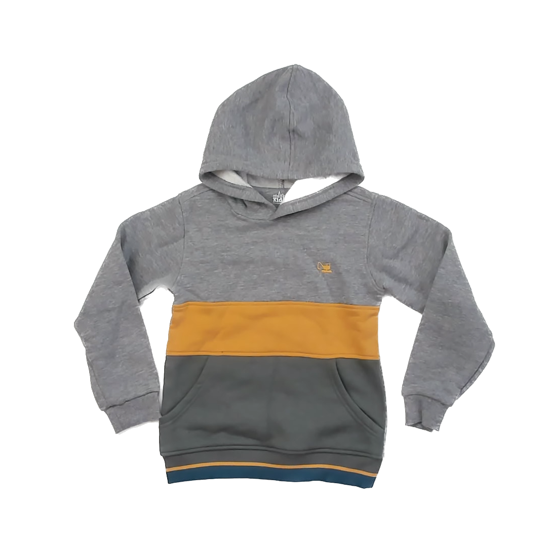 Kids Headquarter's Boys Grey Hoodie Size: 6 Years Grey