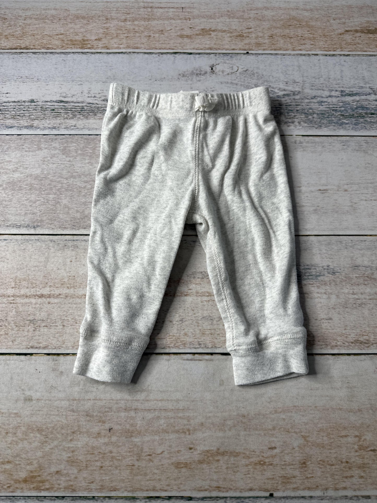 Carters Unisex Grey Pants Size: 6 months Grey