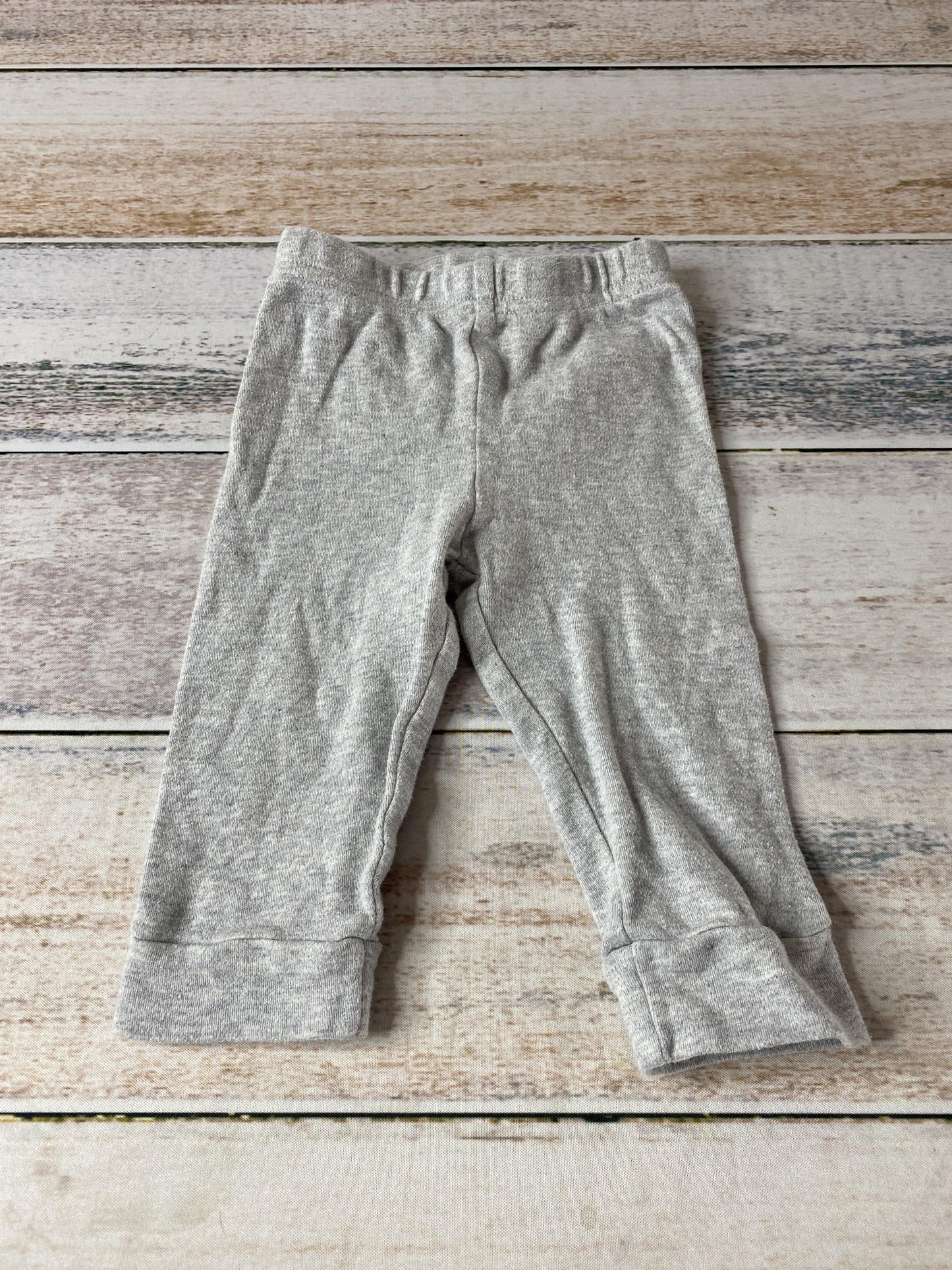Carters Unisex Grey Pants Size: 6 months Grey