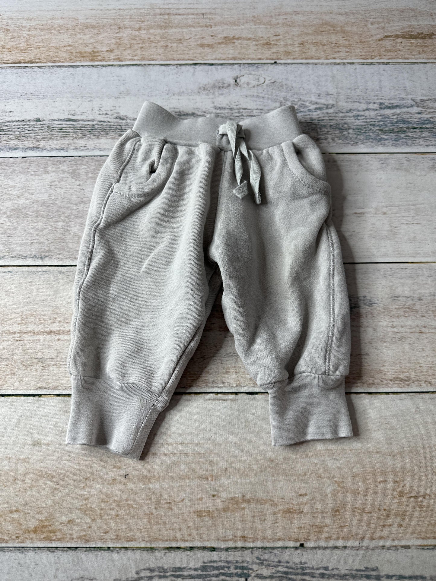 Kidential Boys Grey Pants Size: 9-12 Months Grey