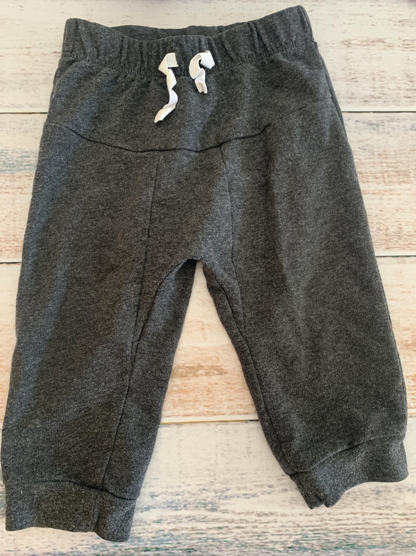 Oliver & Rain Unisex Grey Pants Size: 12 months Grey