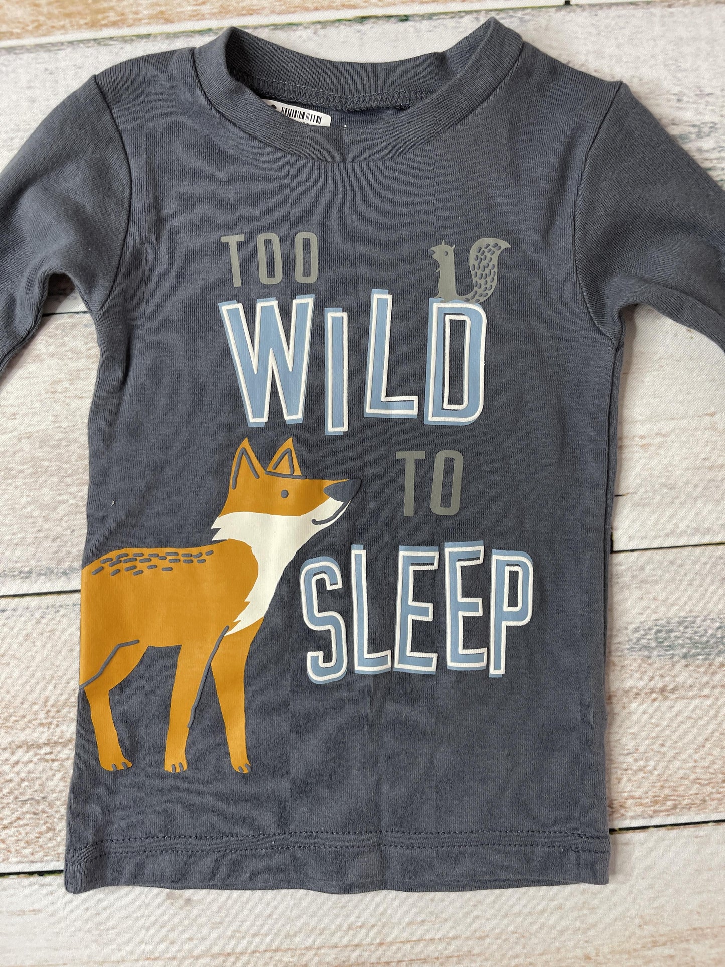 Carters Boys Grey Pajamas Size: 18 months Grey