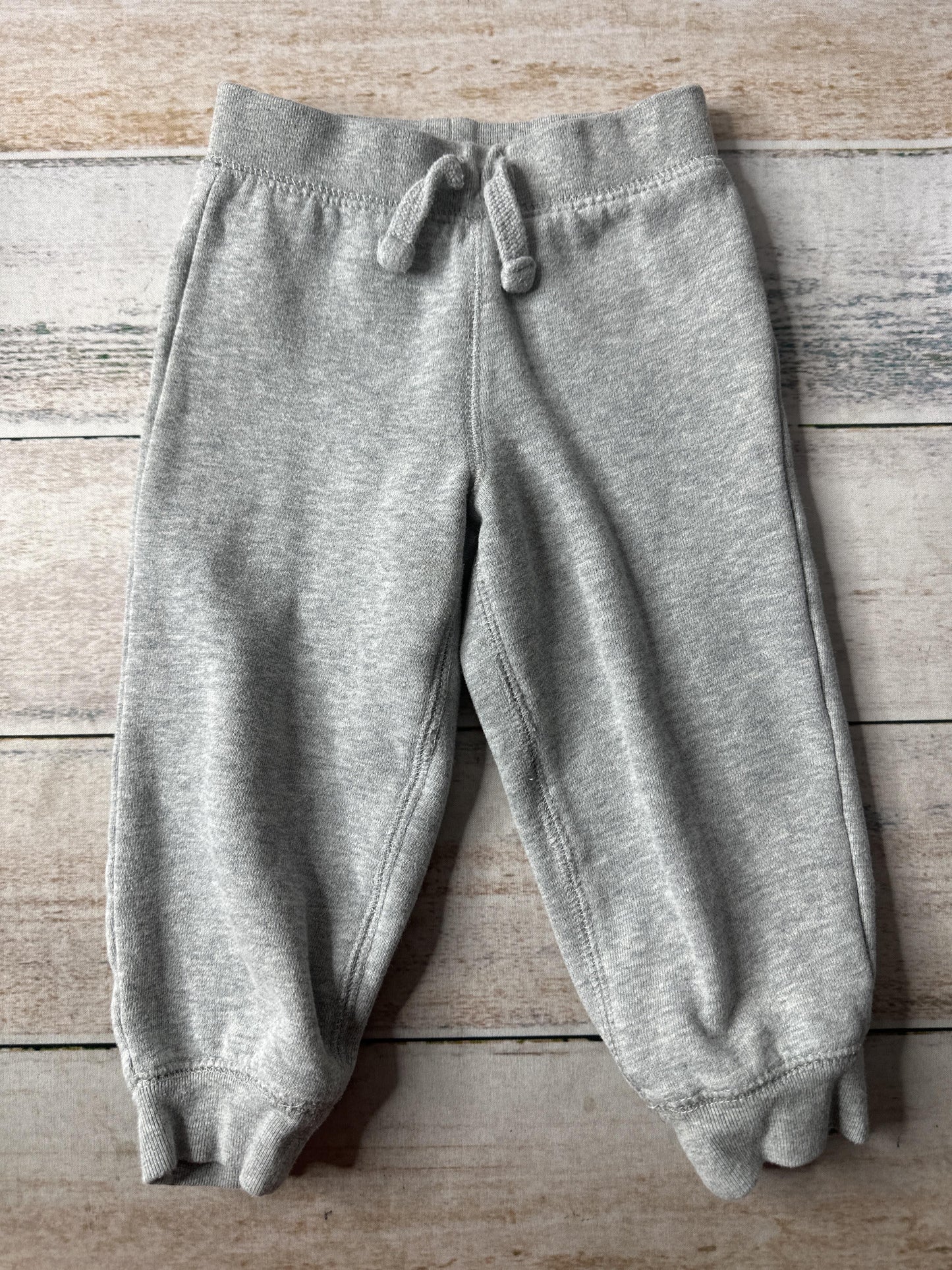 Primary Unisex Grey Pants Size: 18-24 months Grey