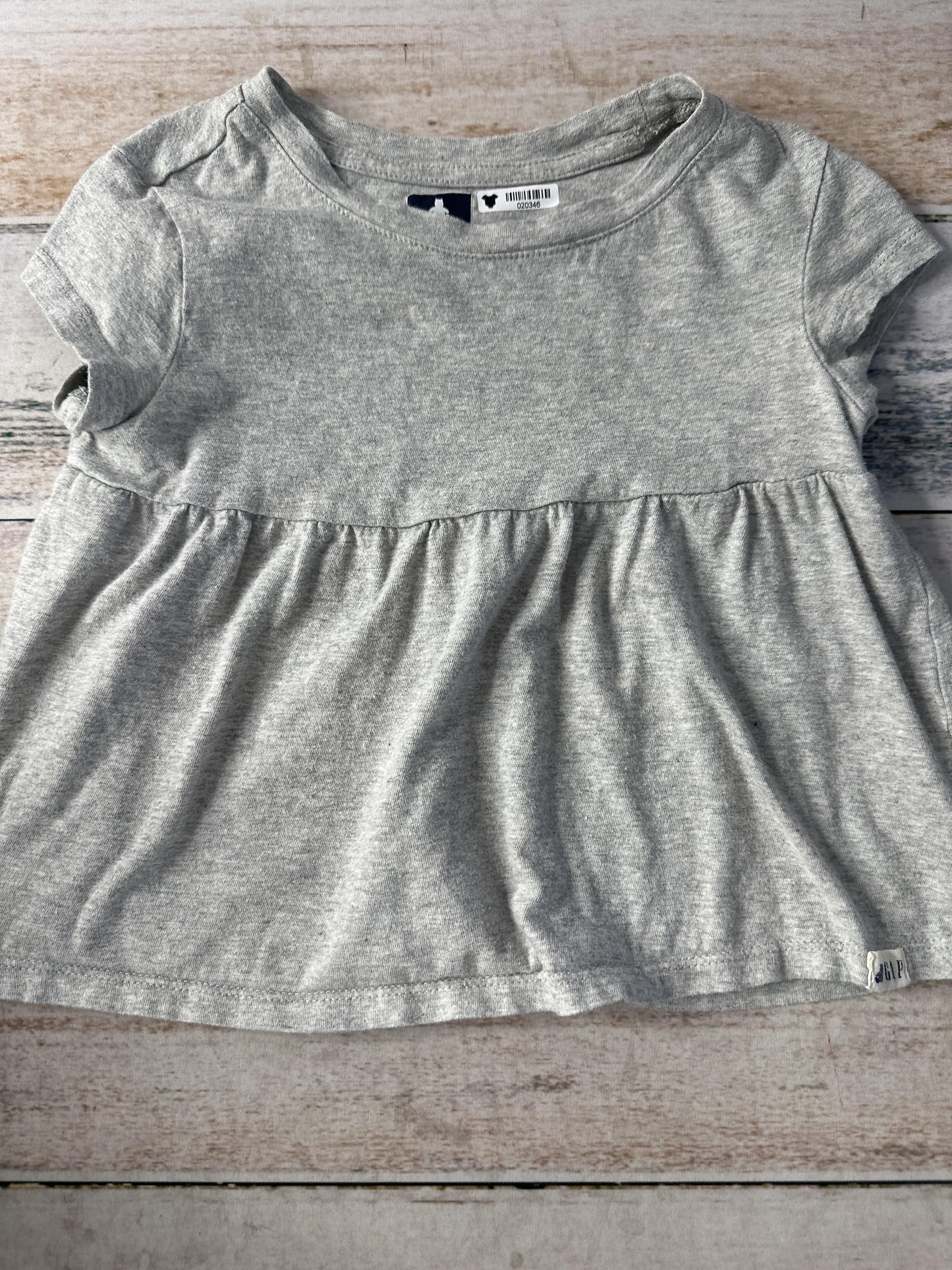 Gap Unisex Grey T-Shirt Size: 3T Grey