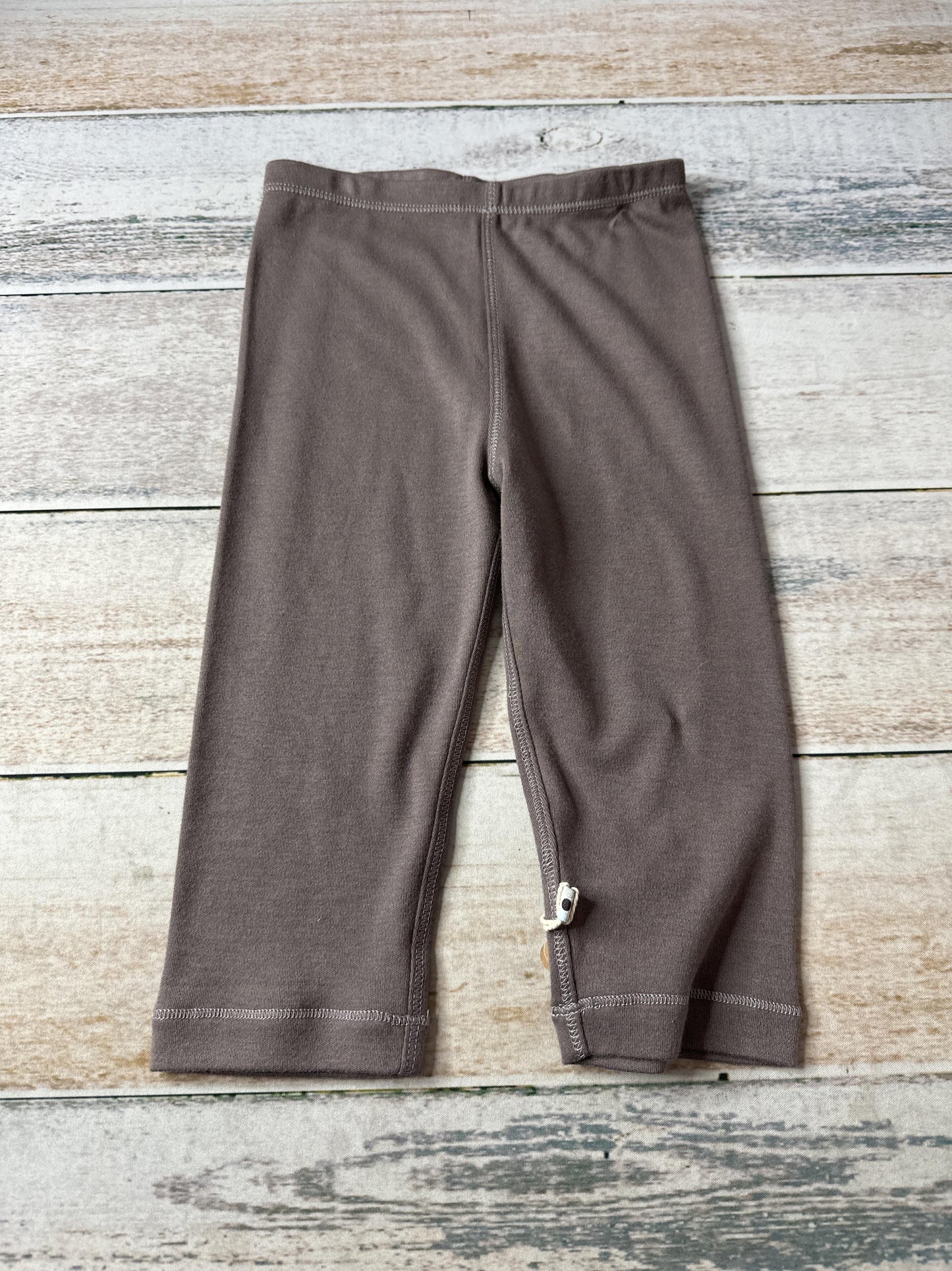 Babysoy Unisex Grey Pants Size: 12-18 months Grey