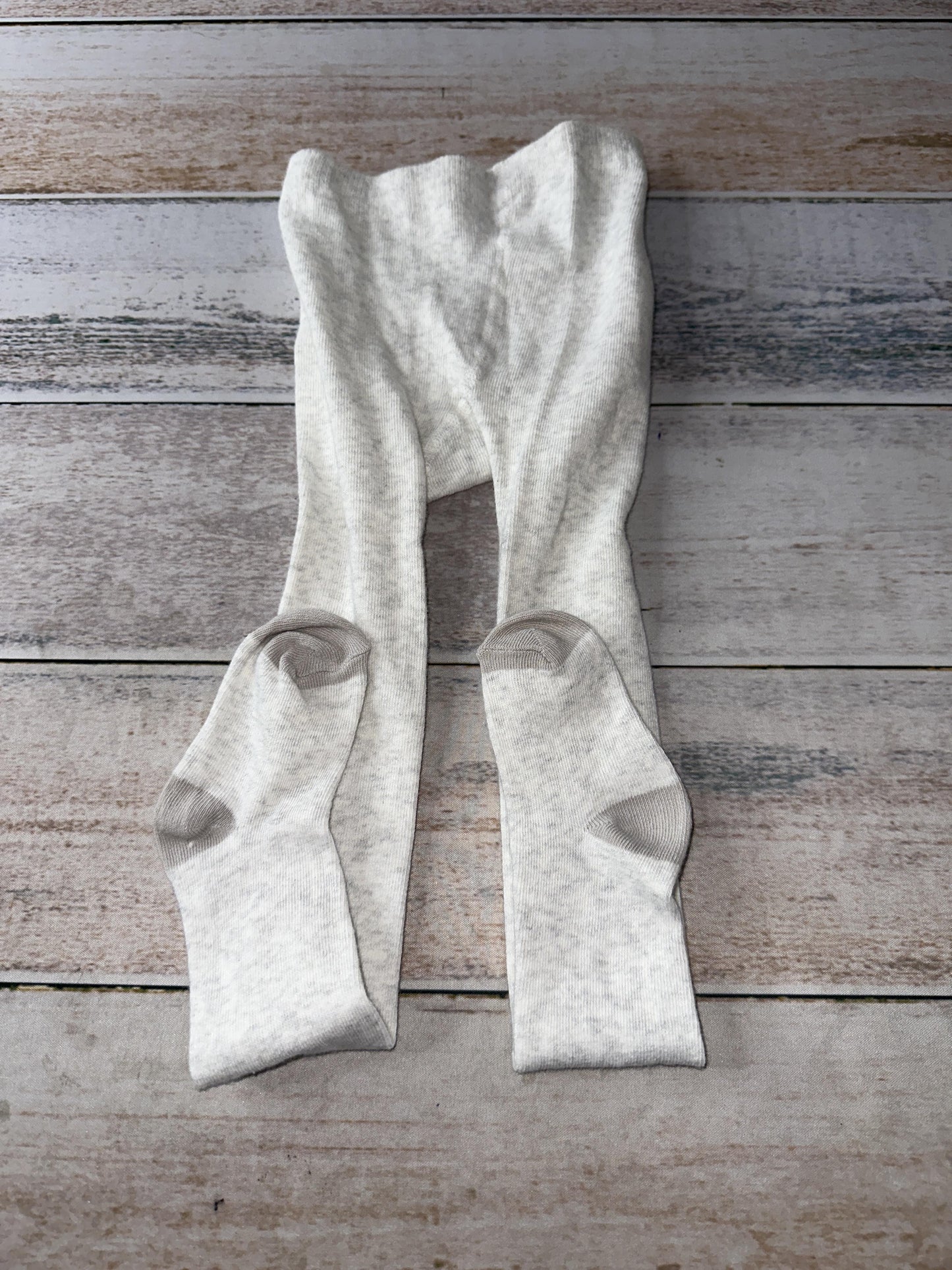 Oliver & Rain Girls Grey Leggings Size: 12-24 months Grey