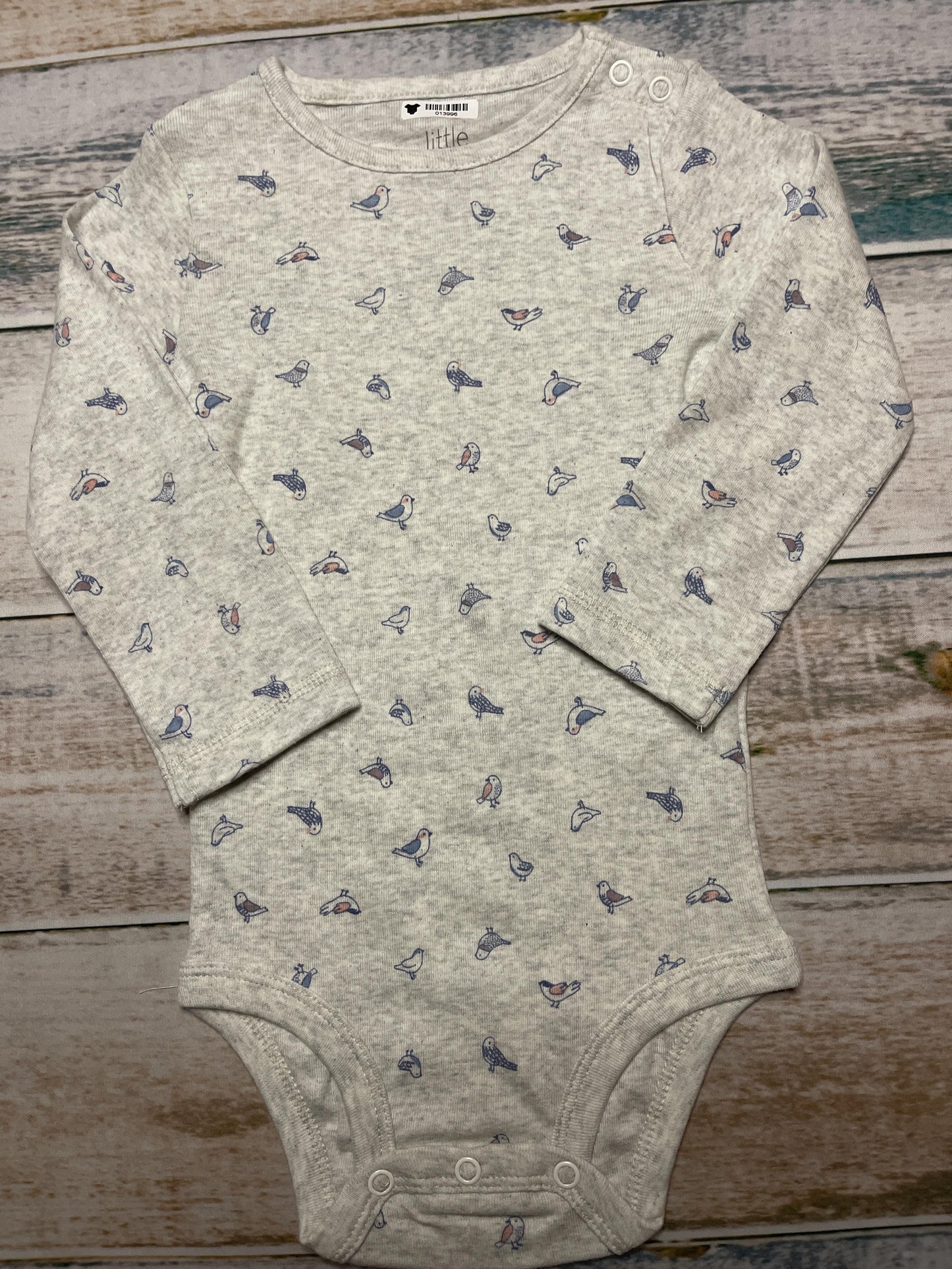 Little Planet Girls Grey Onesie Size: 18 months Grey