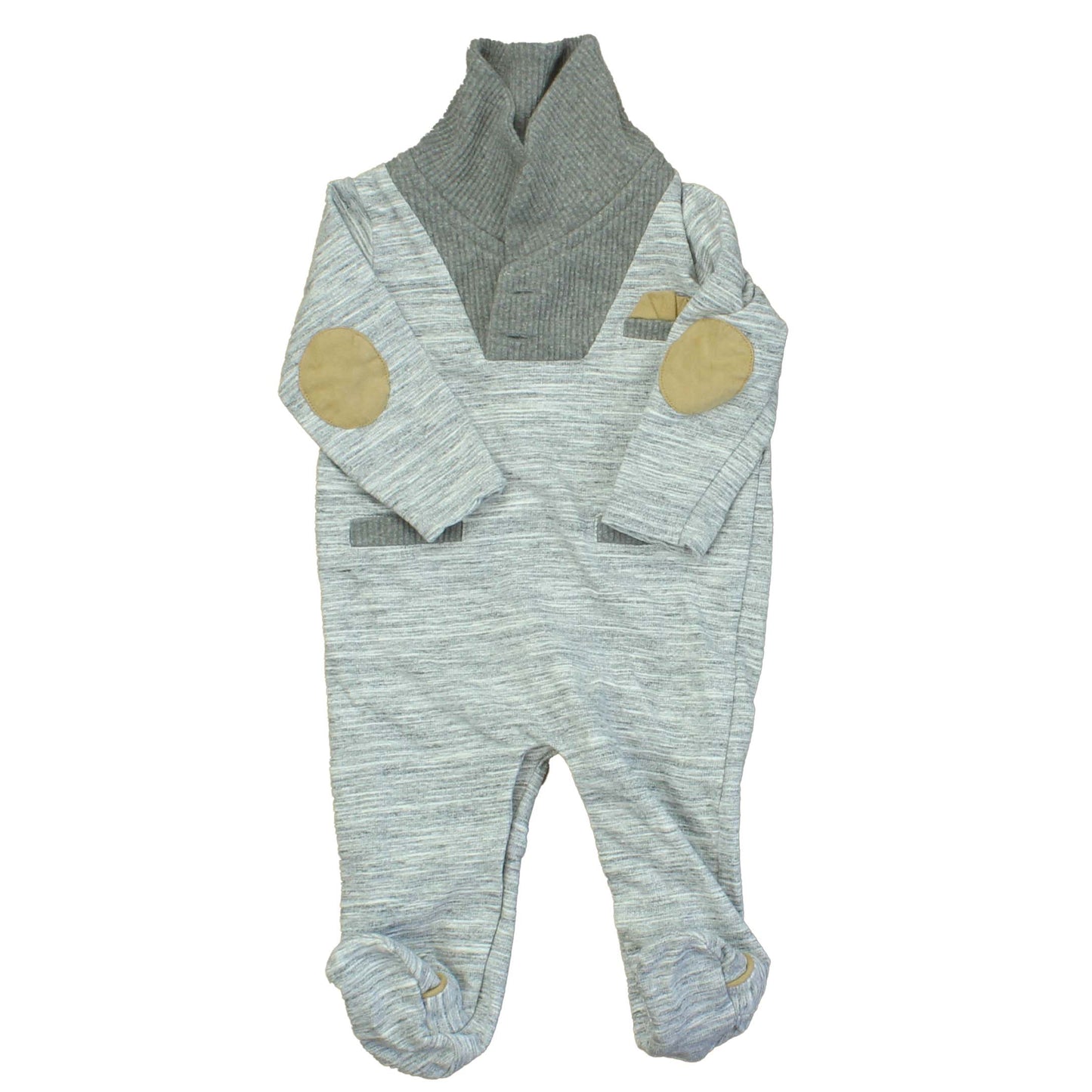 Miniclassix Boys Grey Long Sleeve Outfit Size: 9 Months Grey