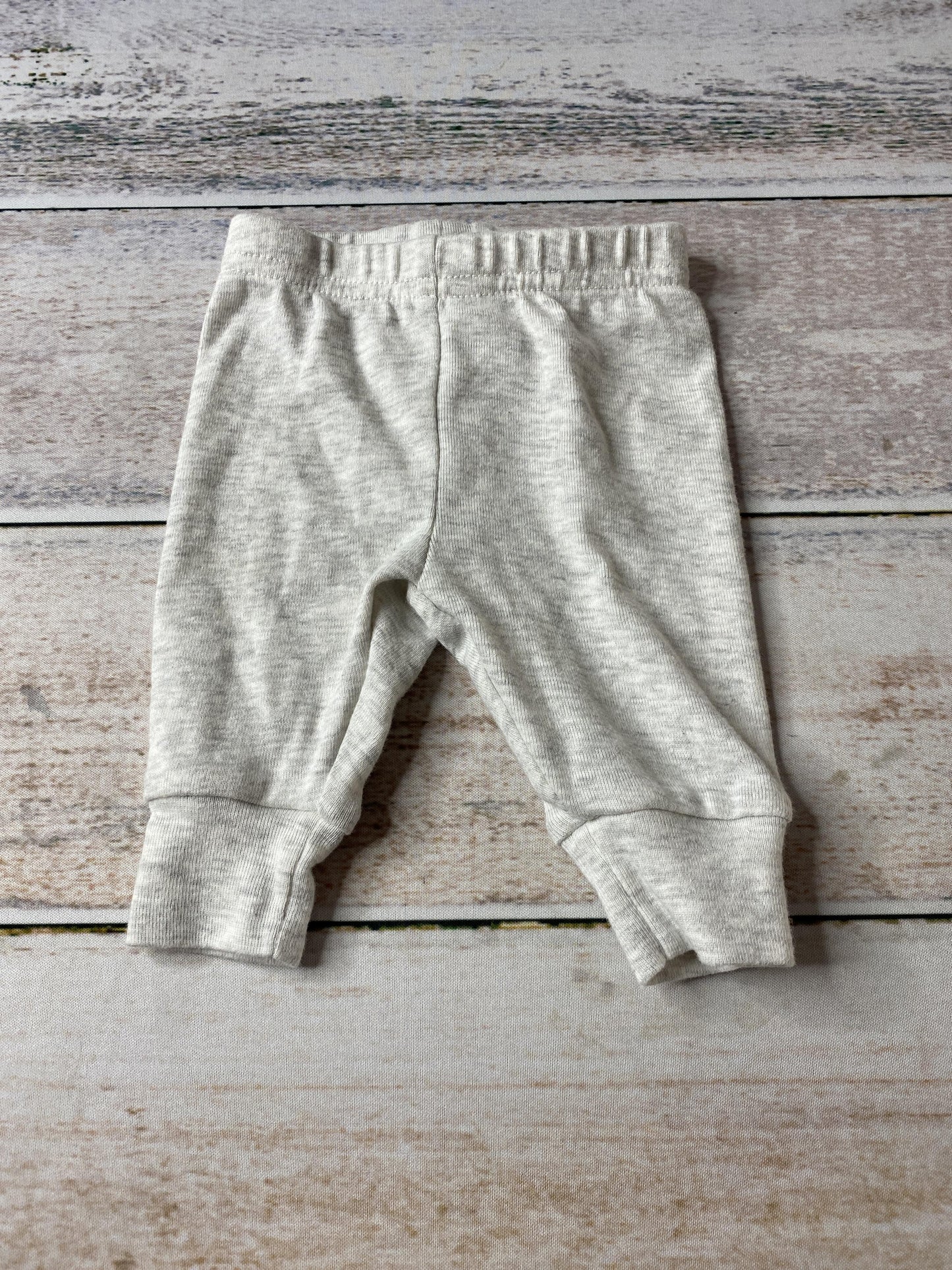 Carters Unisex Grey Pants Size: Newborn Grey