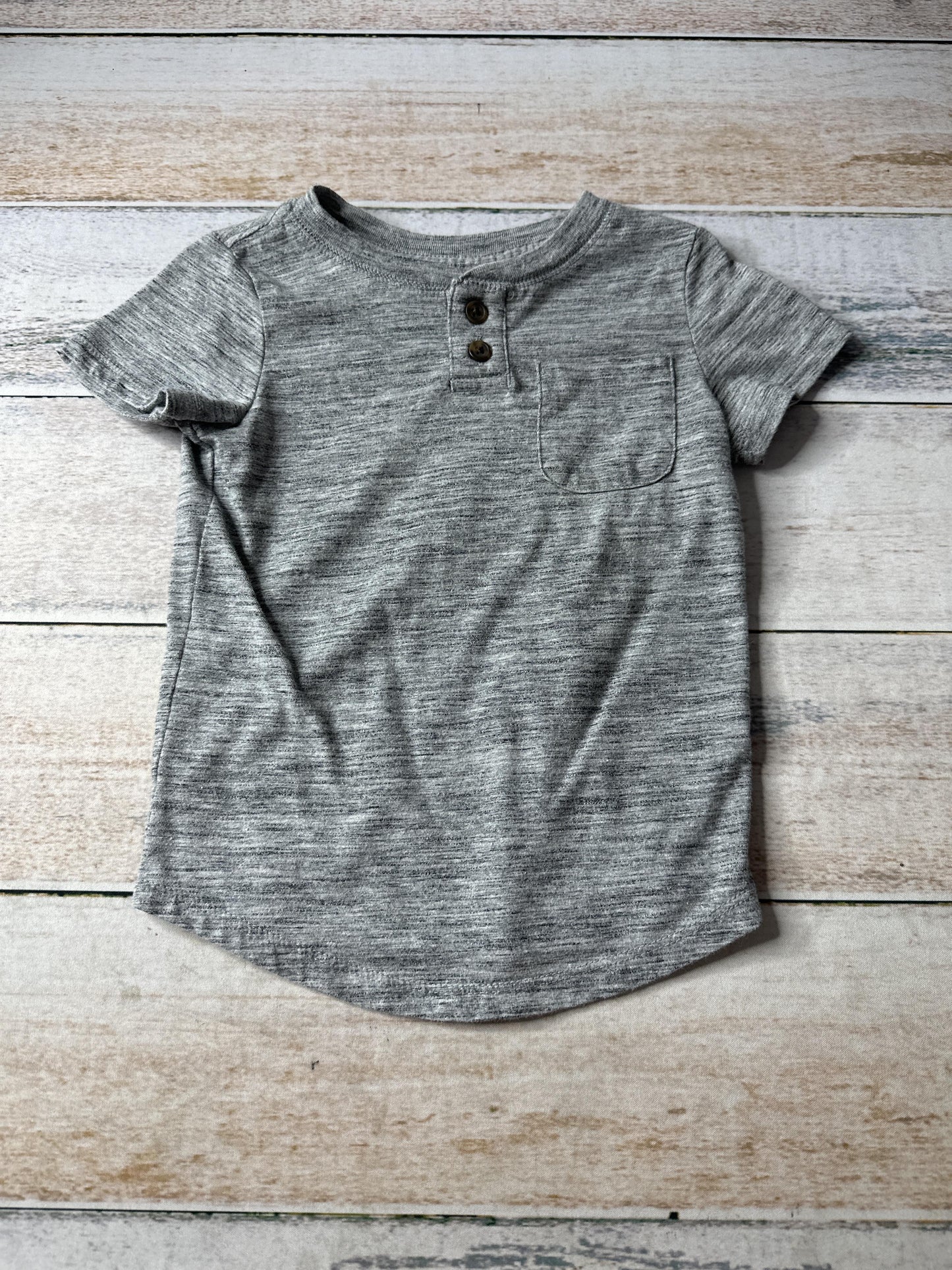 Cat and Jack Unisex Grey T-Shirt Size: 2T Grey