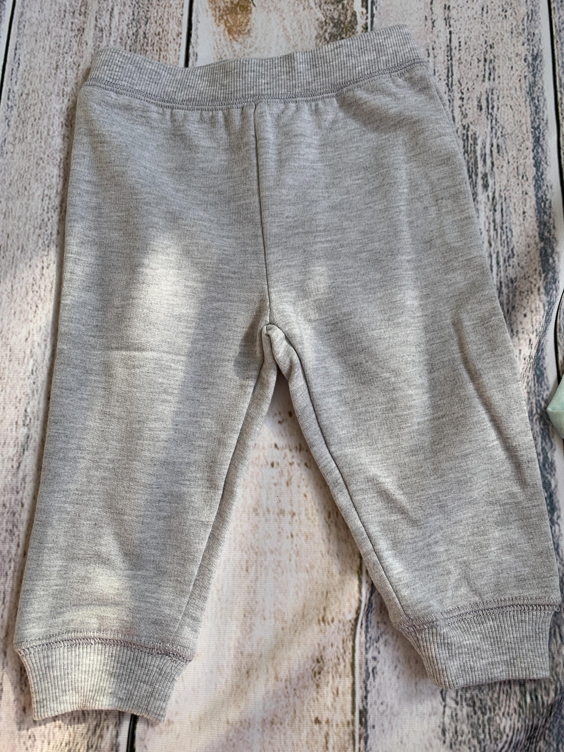 Little Me Boys Grey Pants Size: 12M Grey