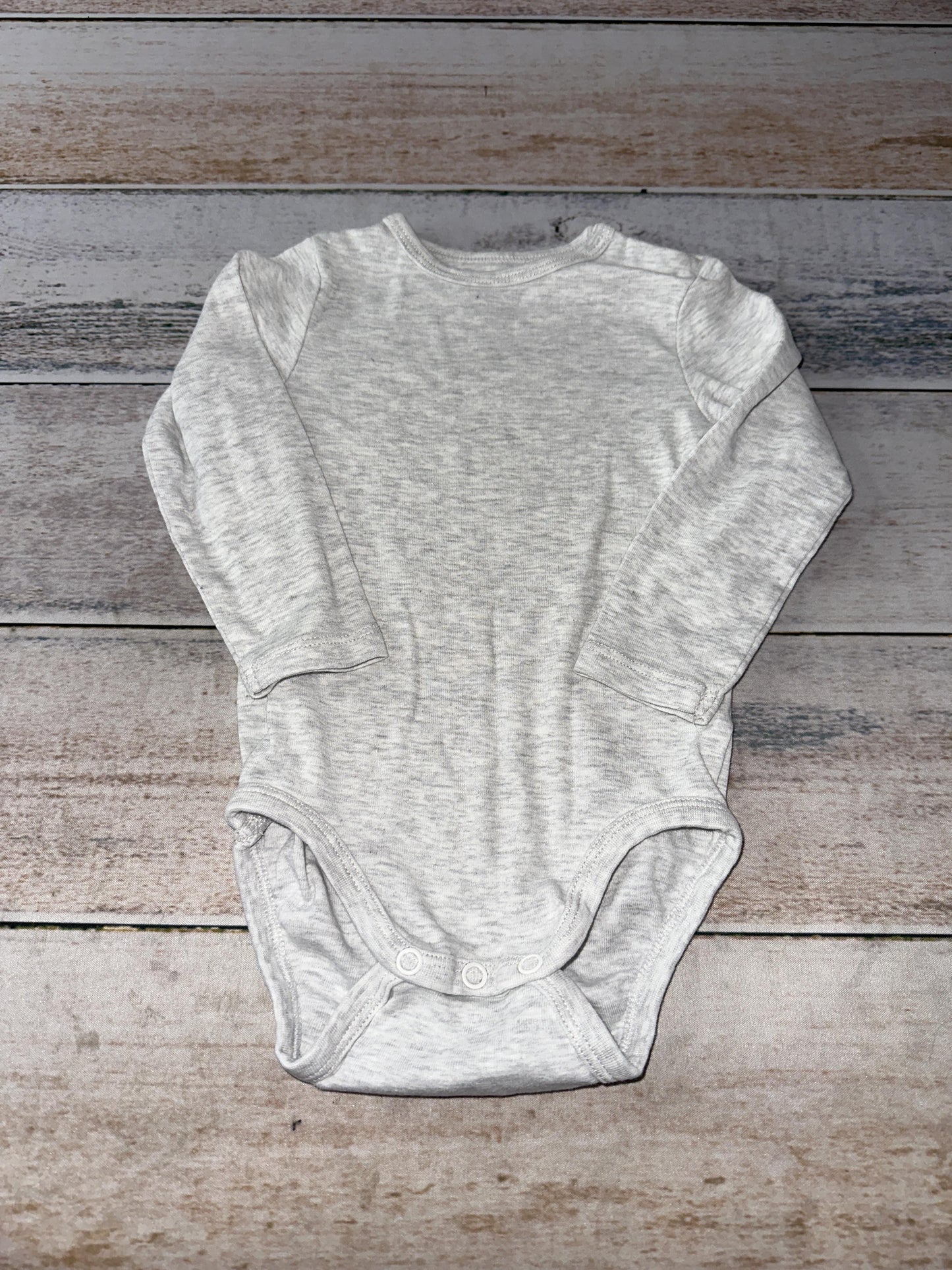 H&M Unisex Grey Onesie Size: 12 months Grey