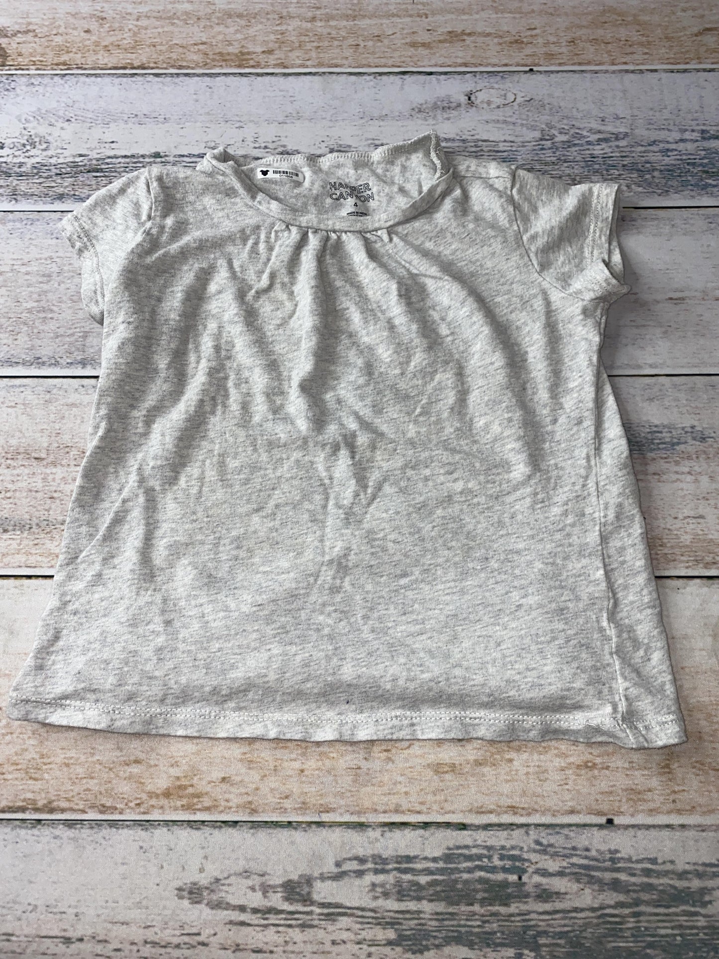 Harper Canyon Girls Grey T-Shirt Size: 4T Grey