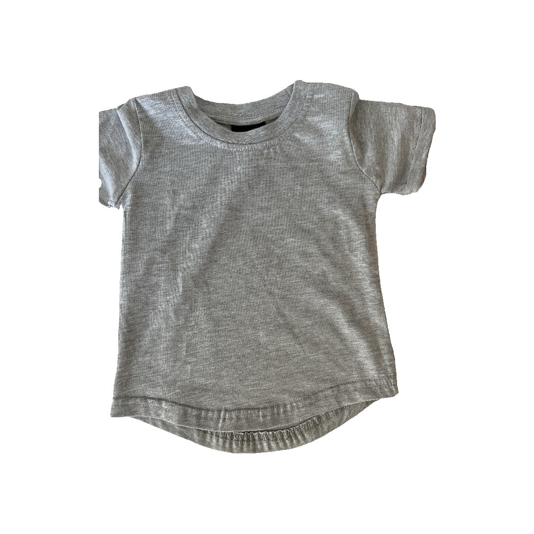 Little Bipsy Unisex Grey T-Shirt Size: 6-12 months Grey