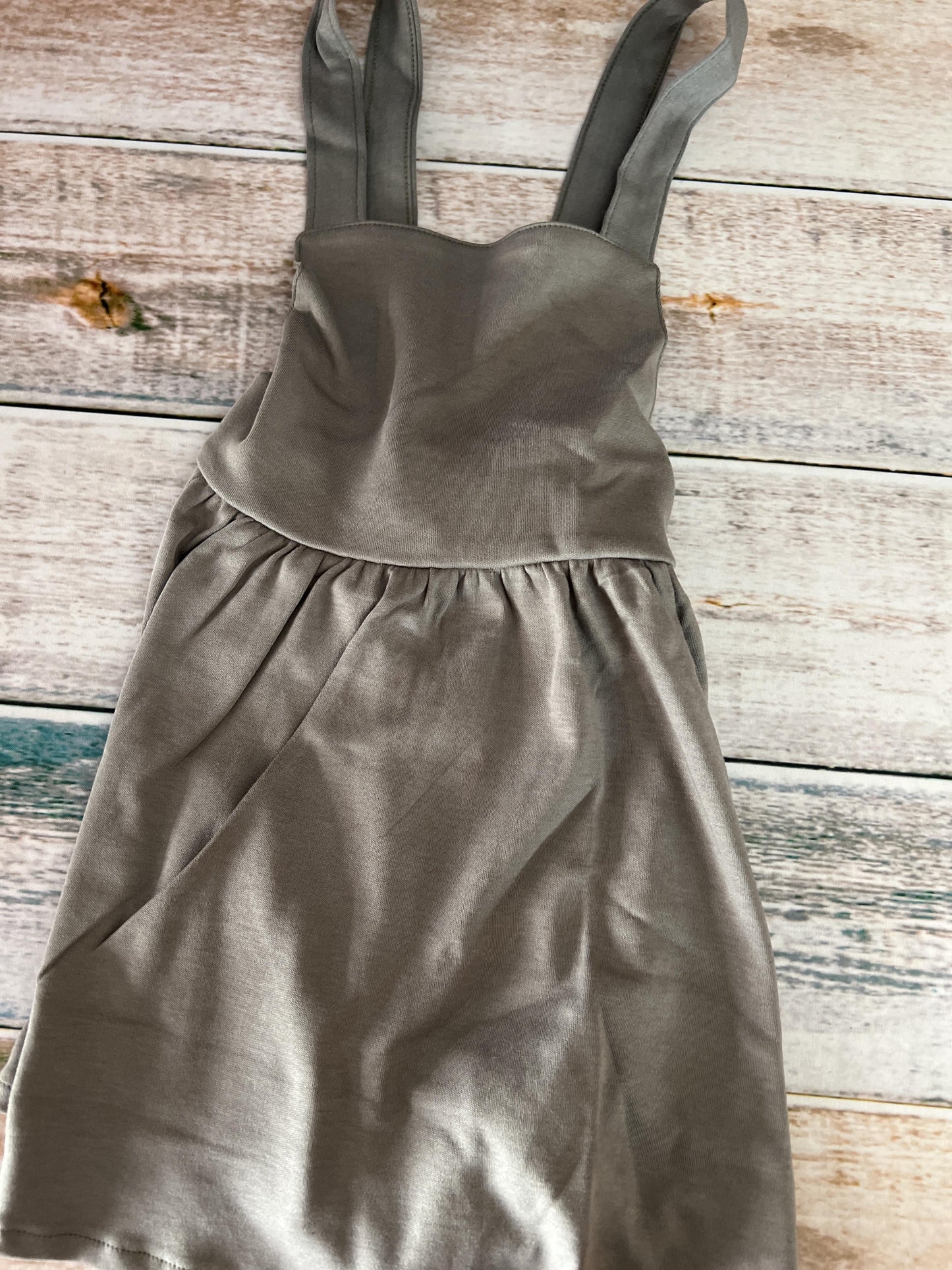 Colored Organics Girls Grey Dress Size: 2T Grey