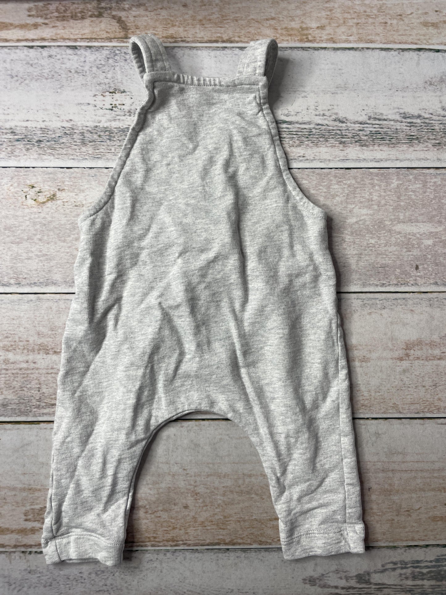 Nordstrom Unisex Grey Overalls Size: 3-6 months Grey