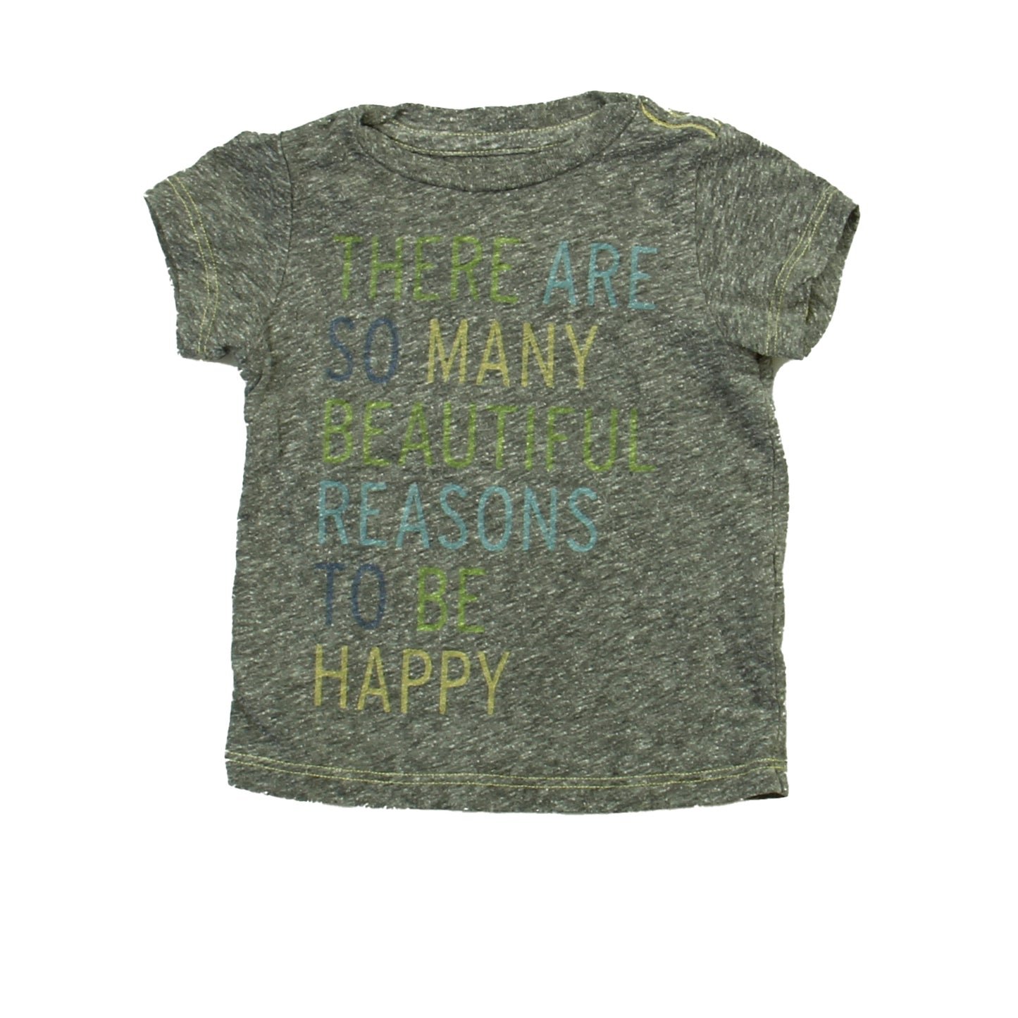 Peek Boys Grey T-Shirt Size: 6-12 Months Grey