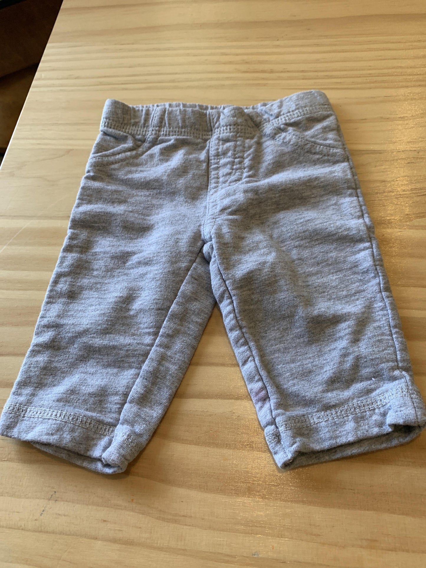 Boys Grey Pants Size: Newborn Grey