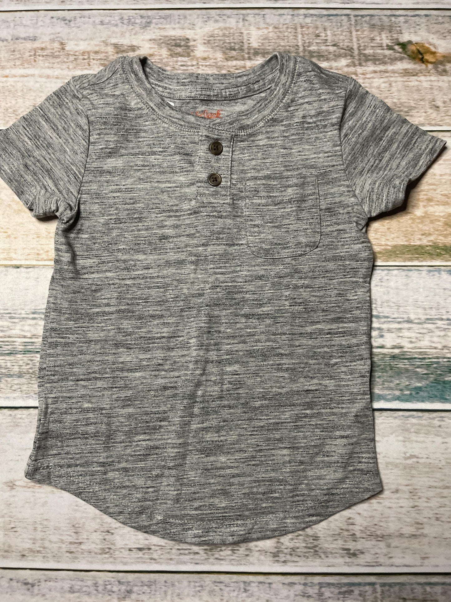 Cat & Jack Boys Grey T-Shirt Size: 18 months Grey