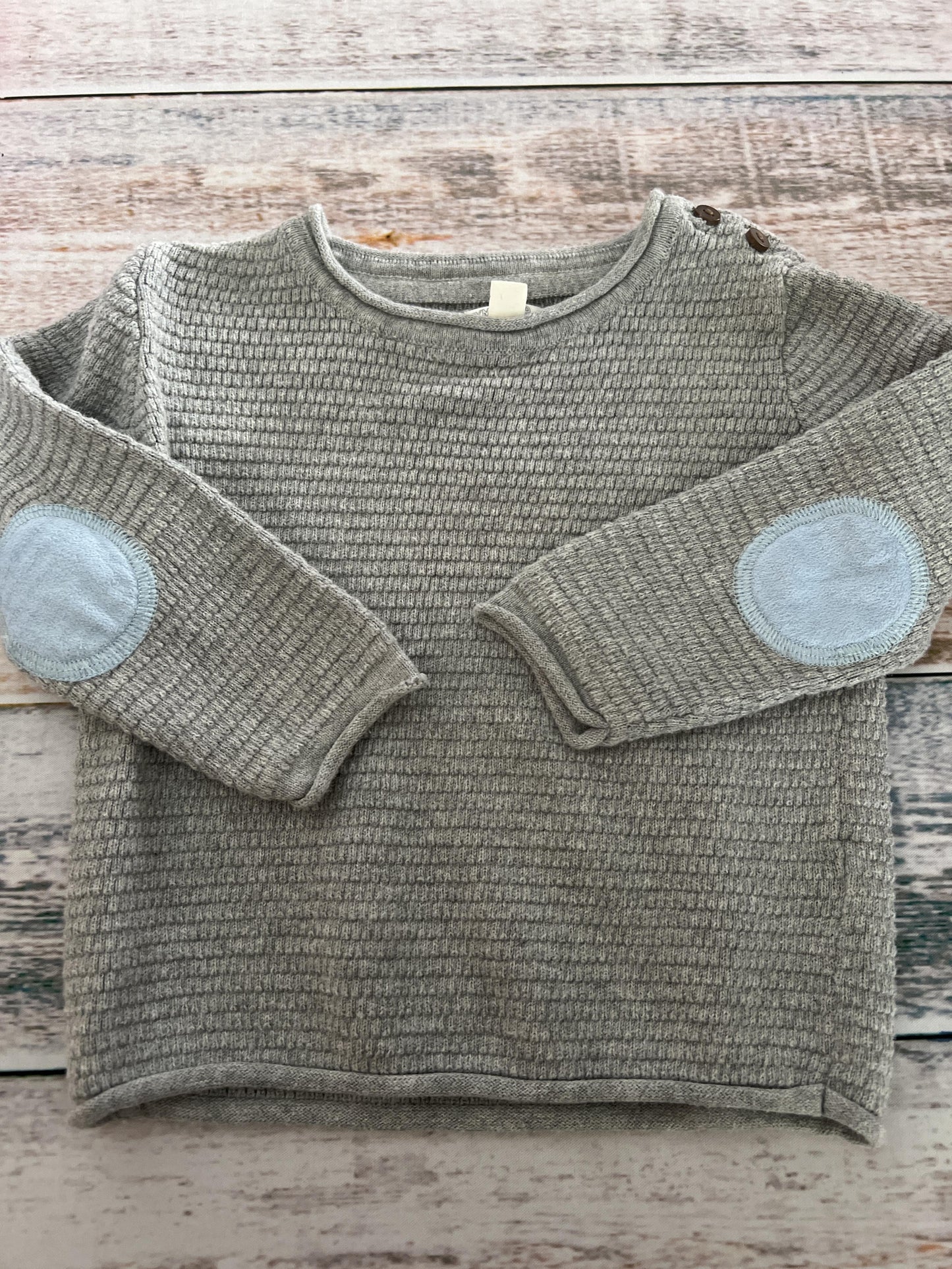 Girls Grey Sweater Size: 12-18 months Grey