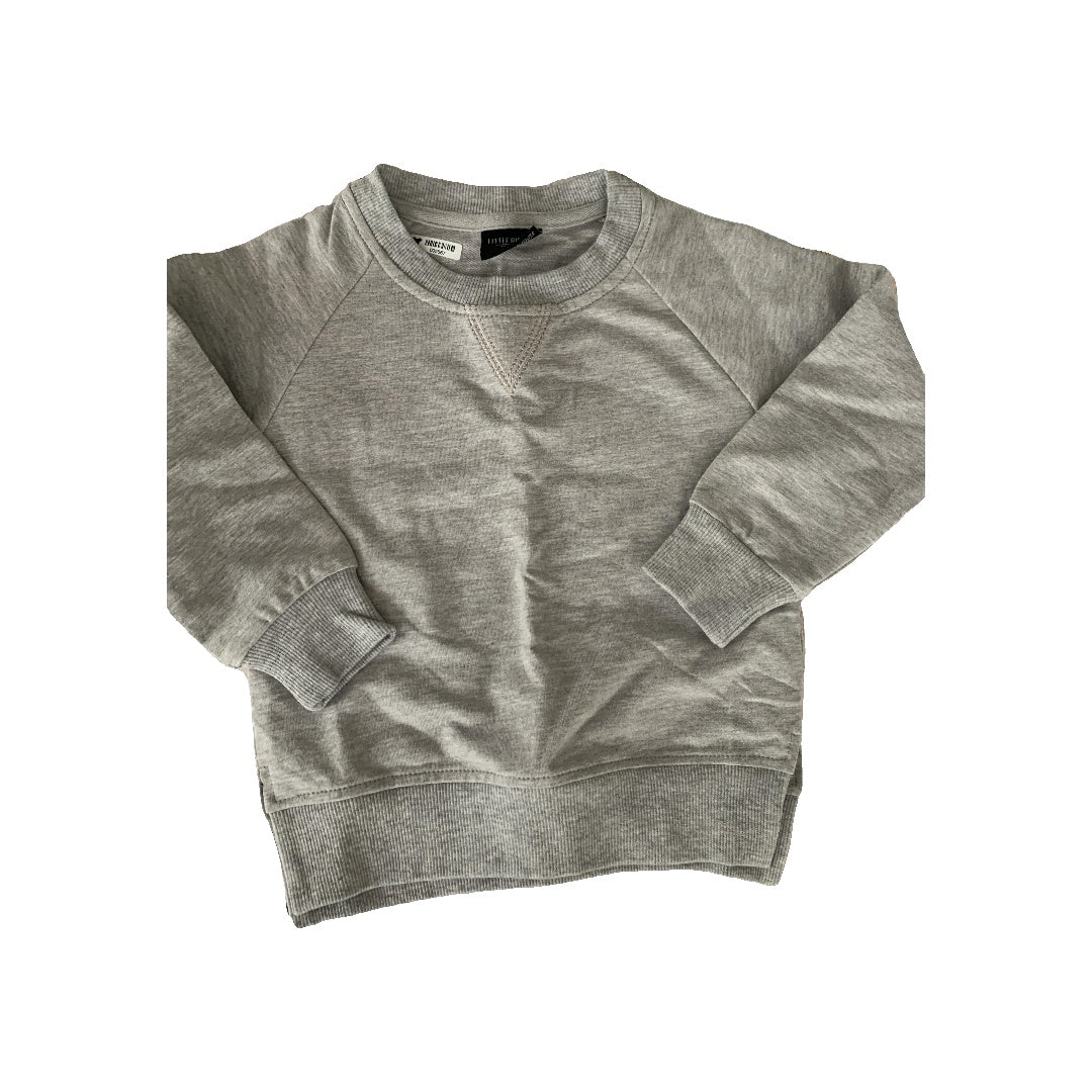 Little Bipsy Boys Grey Sweatshirt Size: 12-18 months Grey