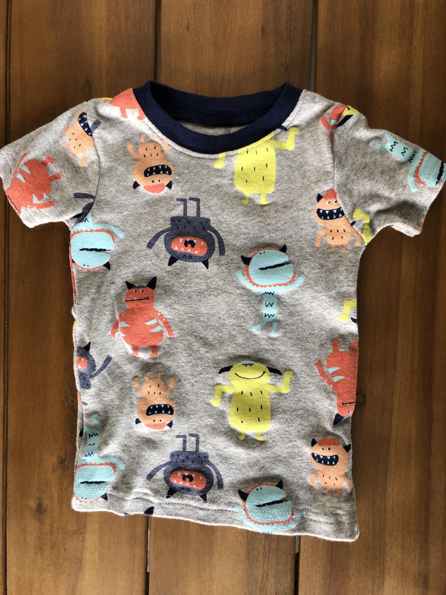 Carters Boys Grey Pajamas Size: 18 months Grey