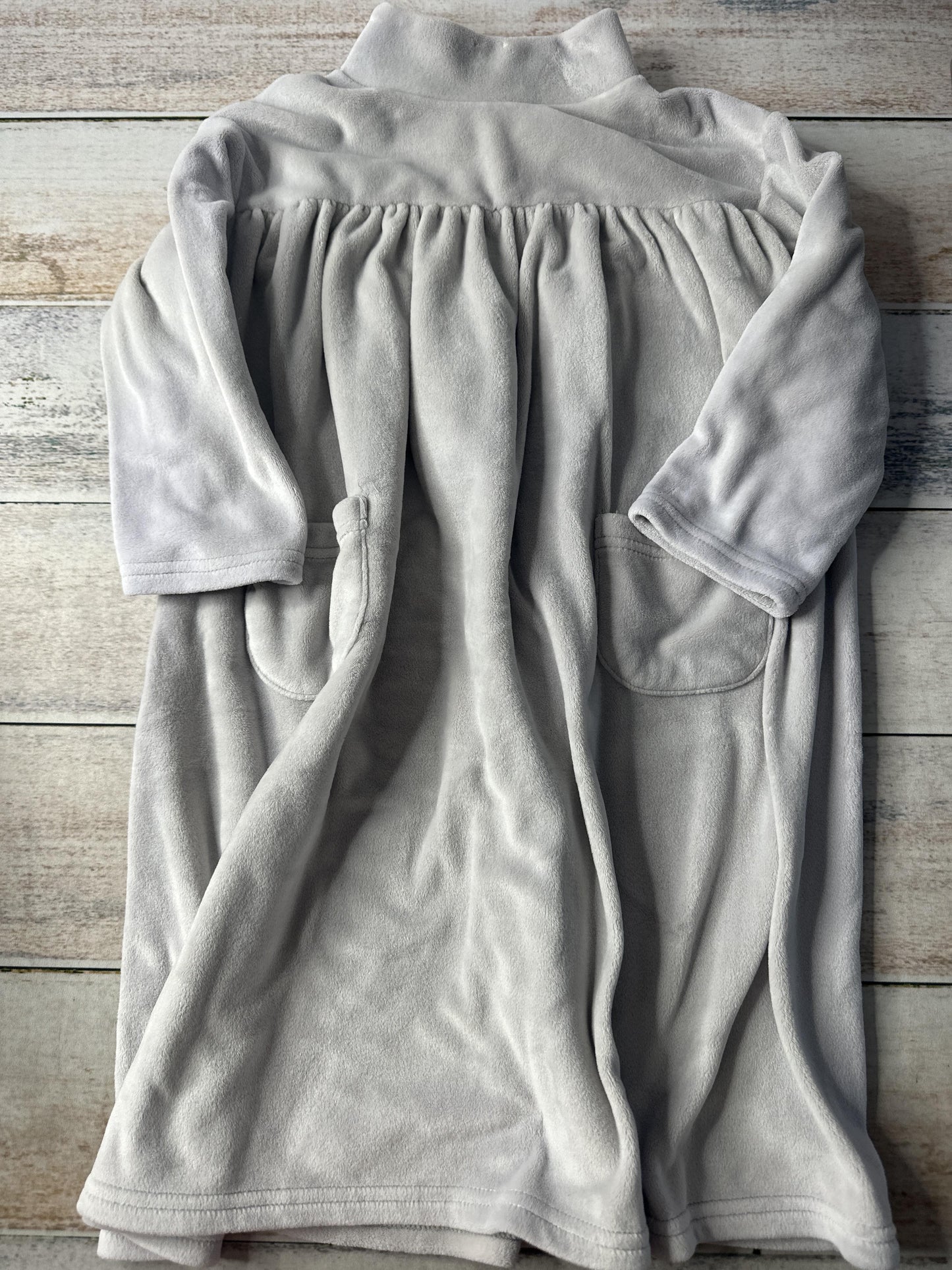Poisson Girls Grey Dress Size: 5 Grey