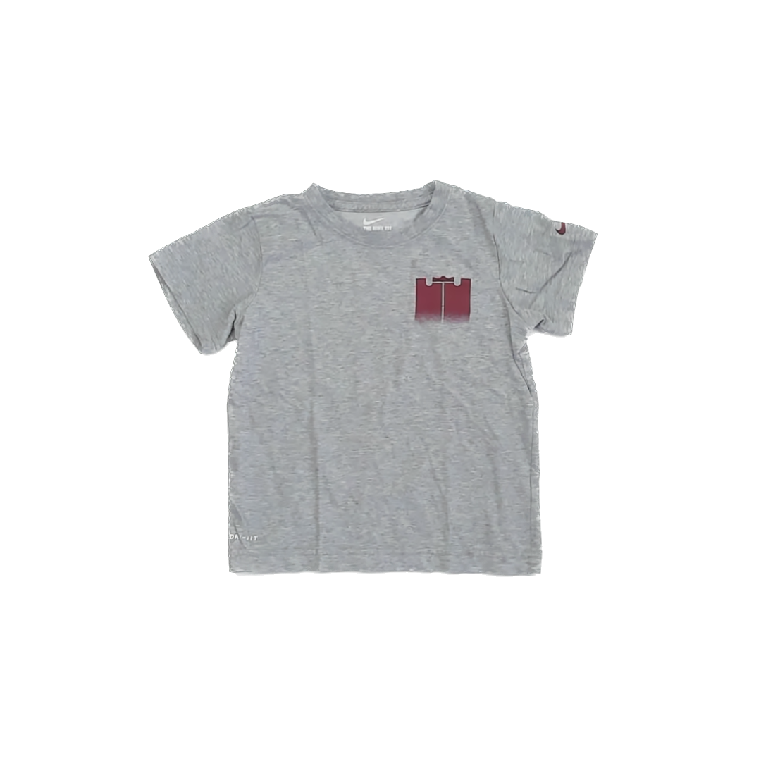 Nike Boys Grey T-Shirt Size: 7 Years Grey