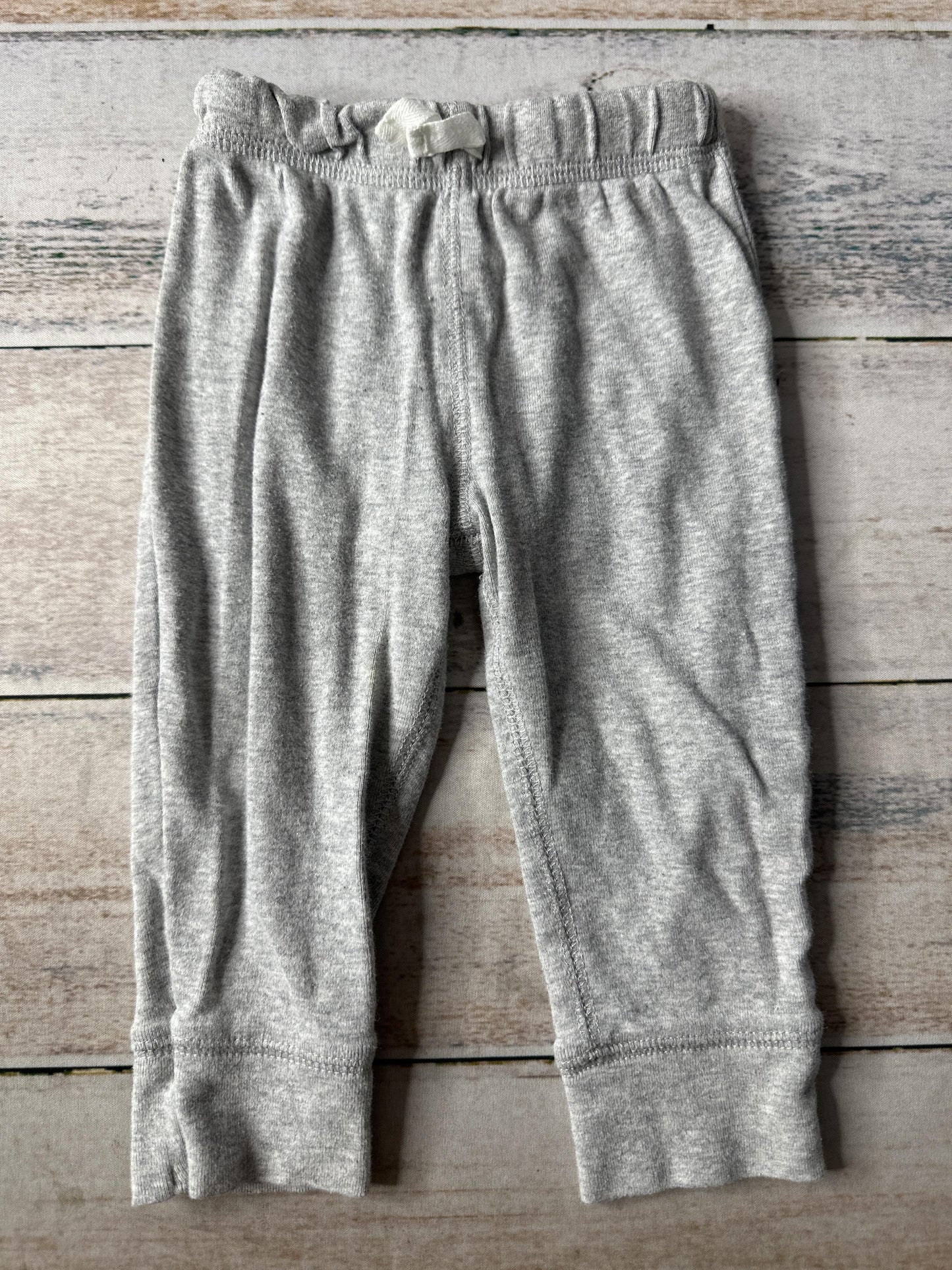 Carters Unisex Grey Pants Size: 12 months Grey