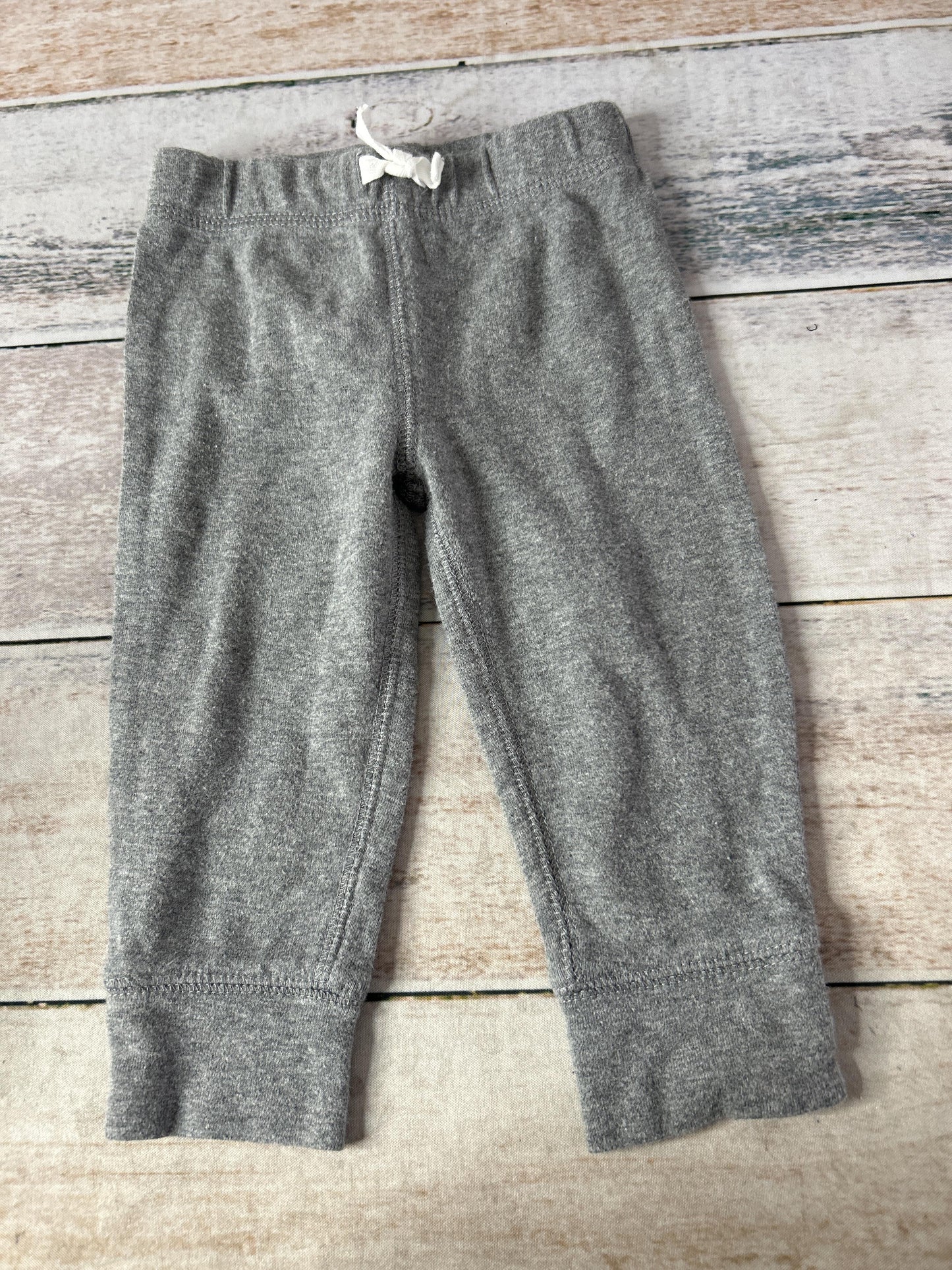 Unisex Grey Pants Size: 12 months Grey