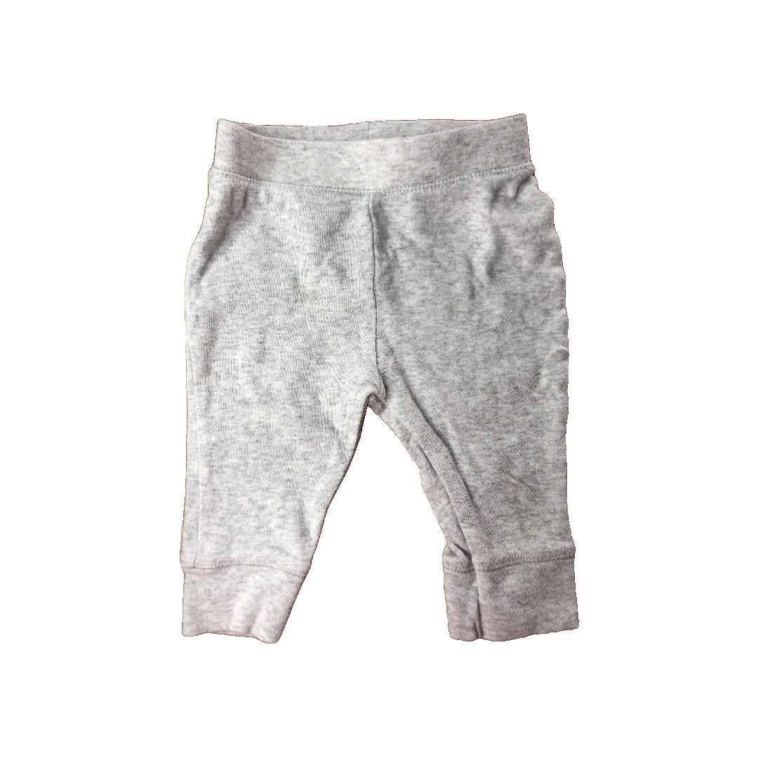 Cloud Island Unisex Grey Pants Size: 6-Mar Grey