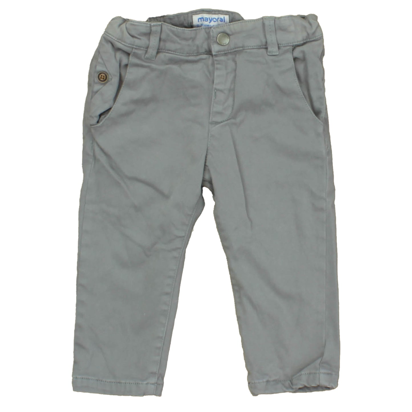 Mayoral Boys Grey Pants Size: 9 Months Grey