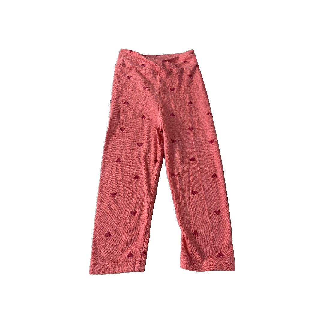 Joah Love Girls Hearts | pink Pants Size: 3T Hearts | pink