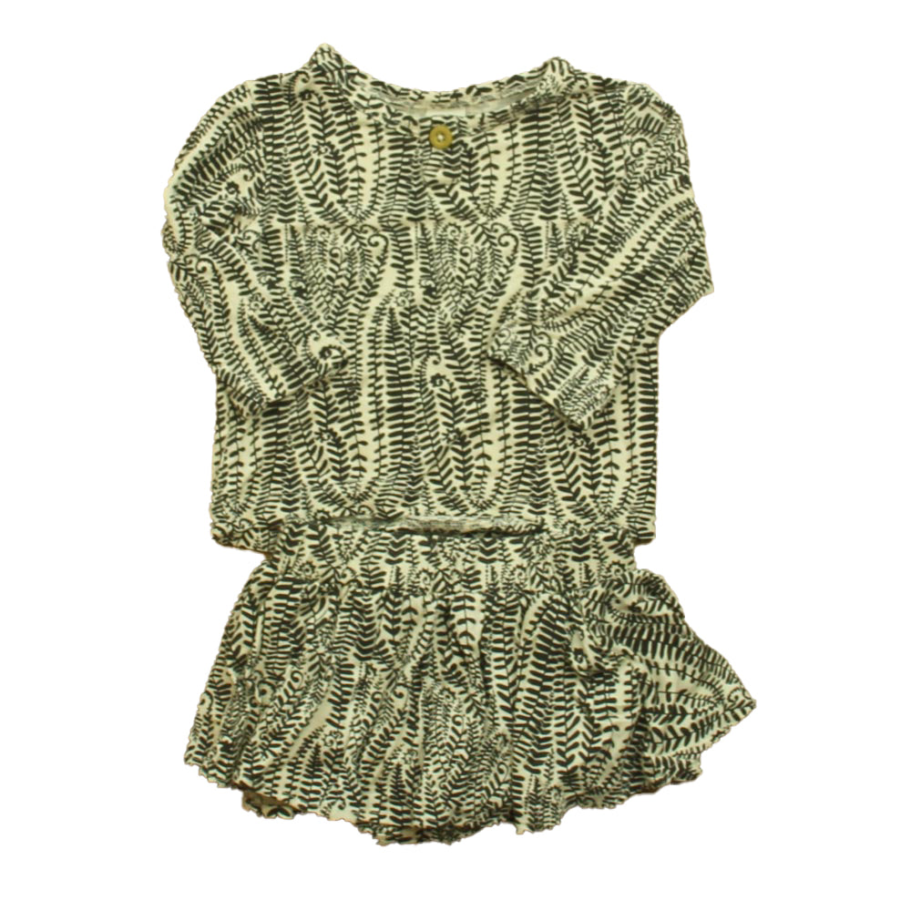 Kate Quinn Girls Ivory | Black Apparel Sets Size: 6-12 Months Ivory | Black