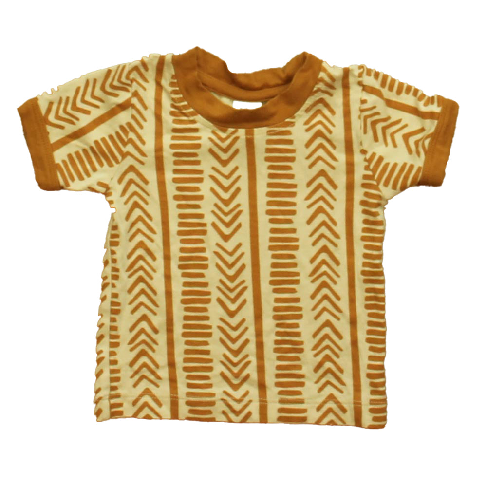 Kate Quinn Boys Ivory | Brown T-Shirt Size: 3-6 Months Ivory | Brown