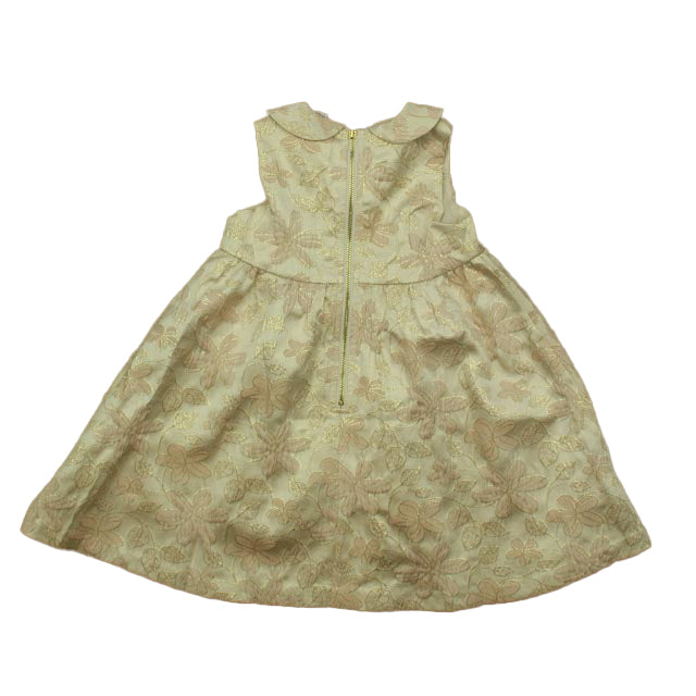 Egg Girls Ivory | Gold Dress Size: 2T Ivory | Gold
