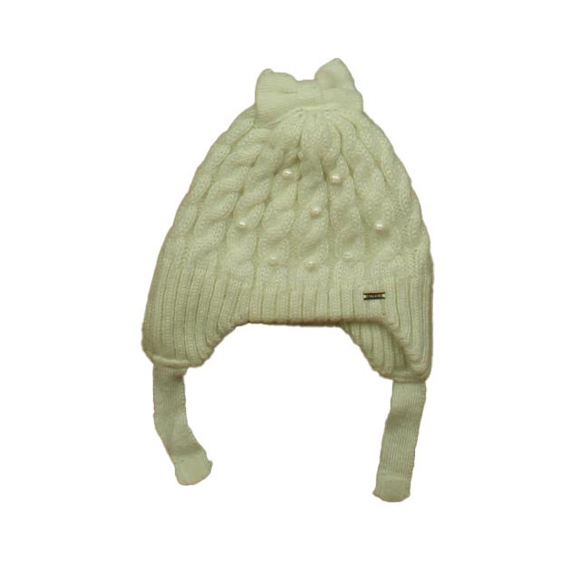 Mayoral Girls Ivory Pearls Winter Hat Size: 24 Months Ivory Pearls