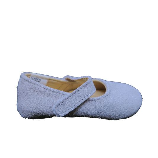 Janie and Jack Girls Ivory Sparkle Shoes Size: 3-6 Months Ivory Sparkle