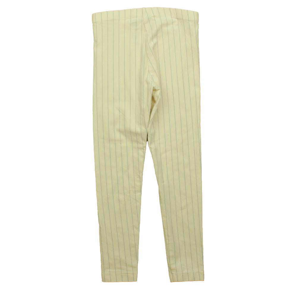 Tea Girls Ivory | Stripe Leggings Size: 6 Years Ivory | Stripe
