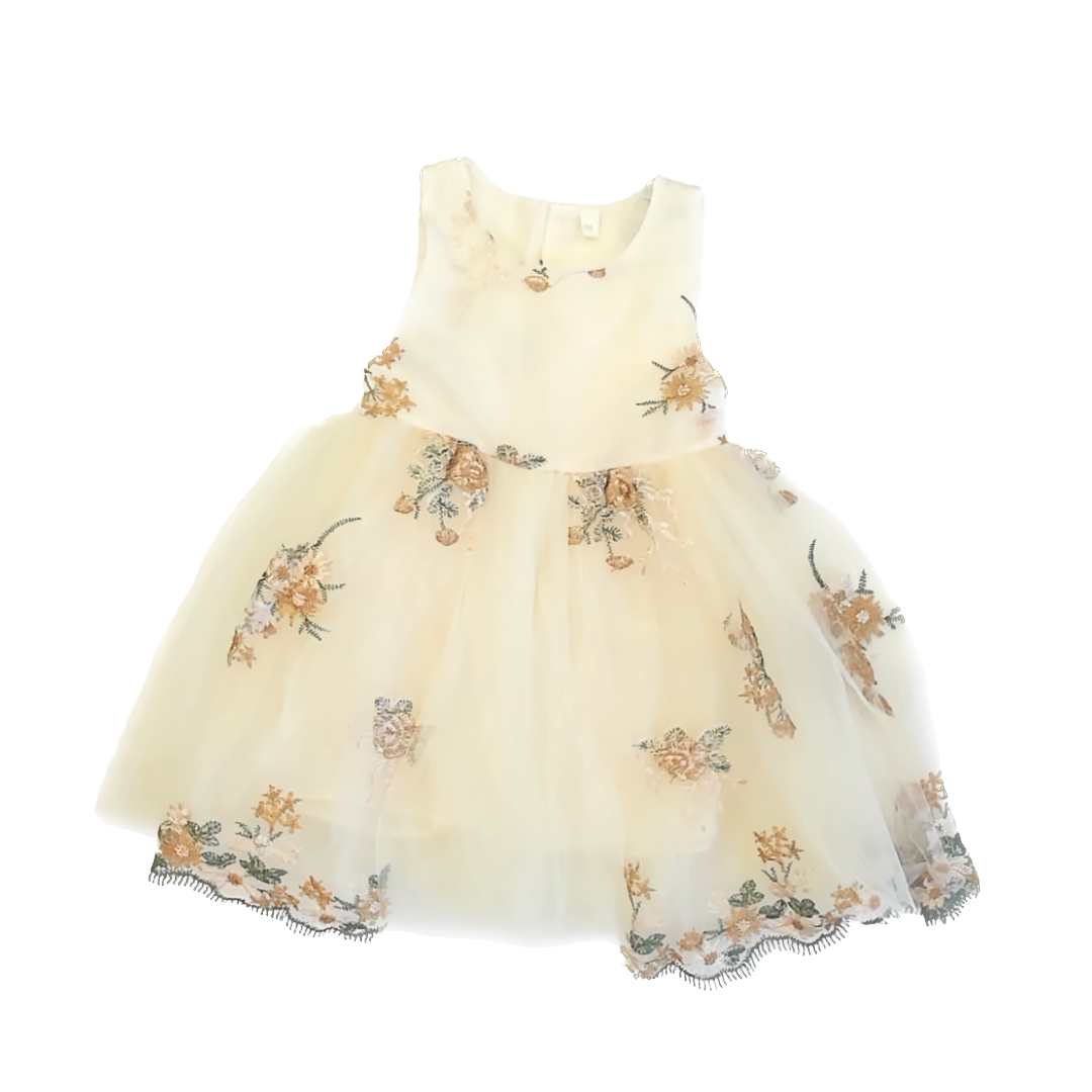 Unknown Girls Ivory Special Occasion Dress Size: EU 110 (5T) Ivory