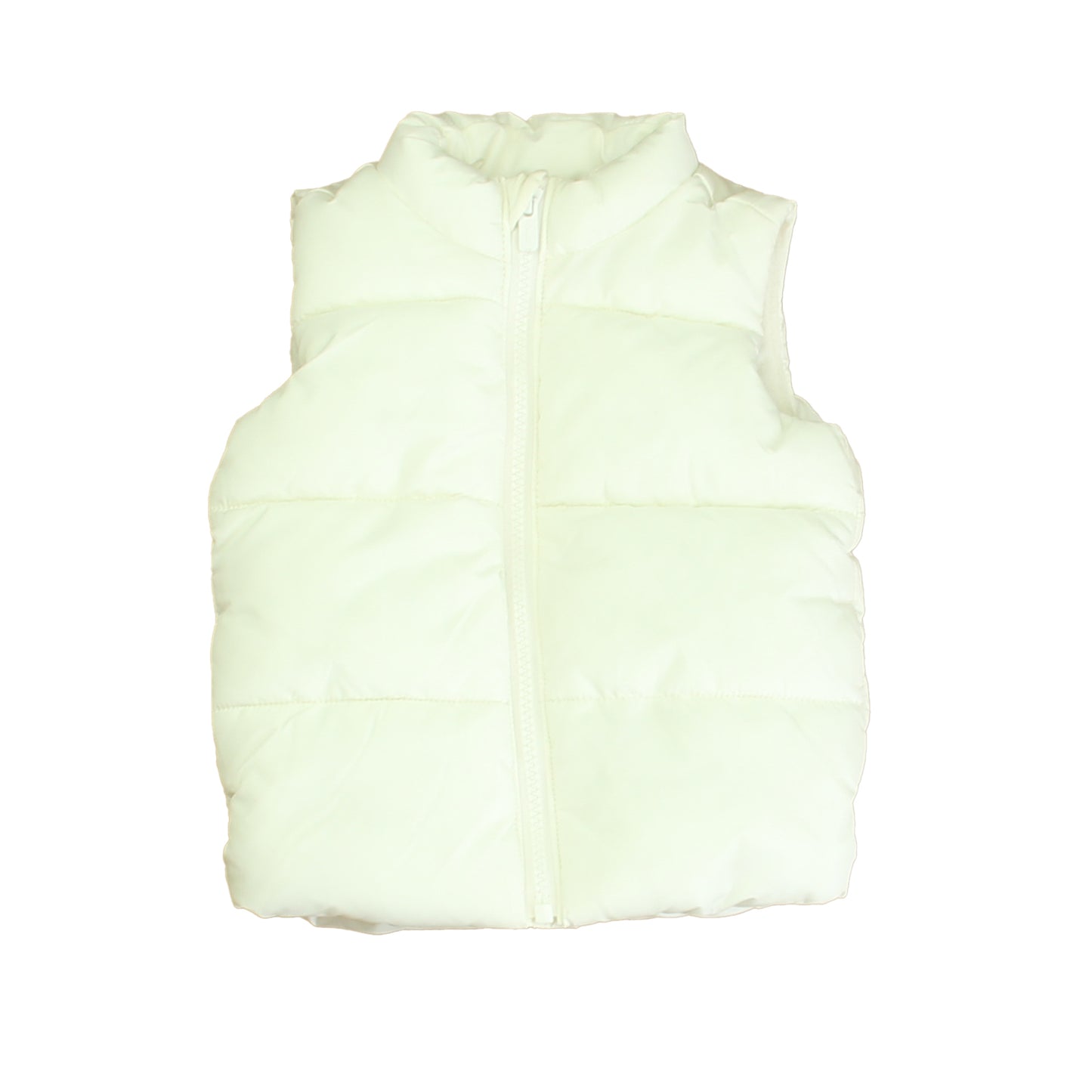 Old Navy Girls Ivory Vest Size: 12-18 Months Ivory