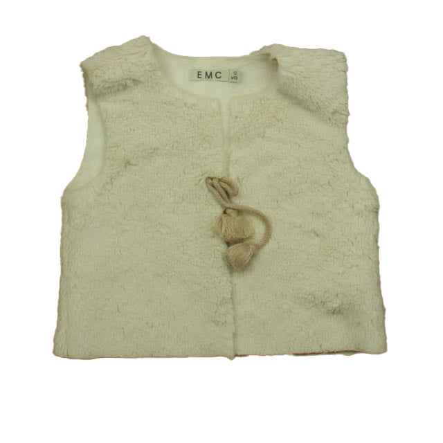 EMC Girls Ivory Vest Size: 12 Months Ivory