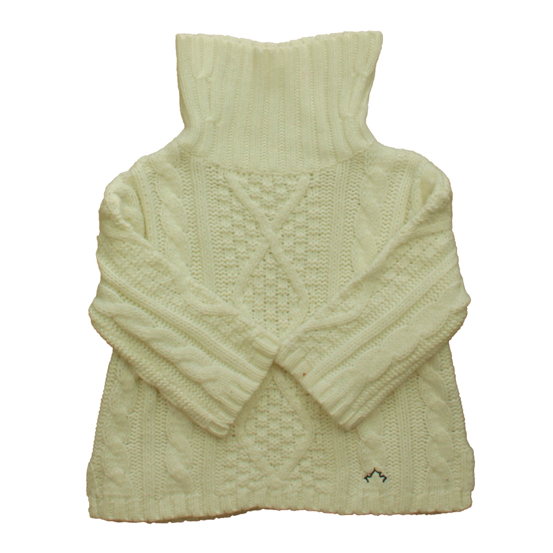 Nanos Girls Ivory Sweater Size: 6 Years Ivory