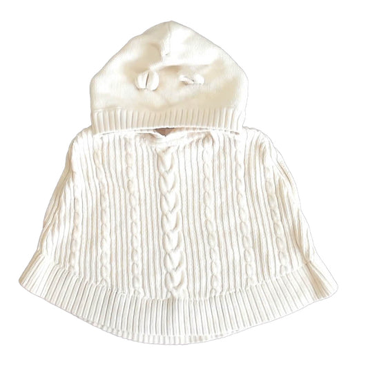 Gap Girls Ivory Poncho Size: 3T Ivory
