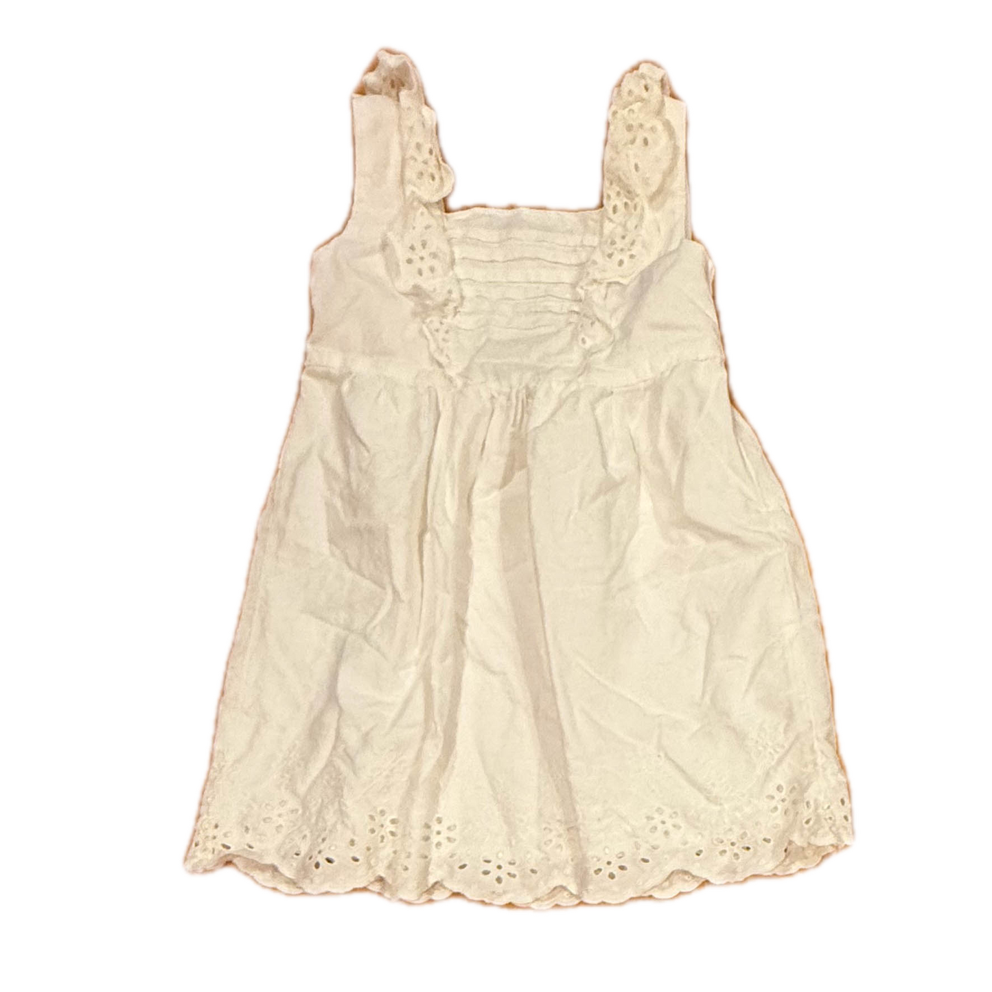 Gymboree Girls Ivory Dress Size: 3T Ivory