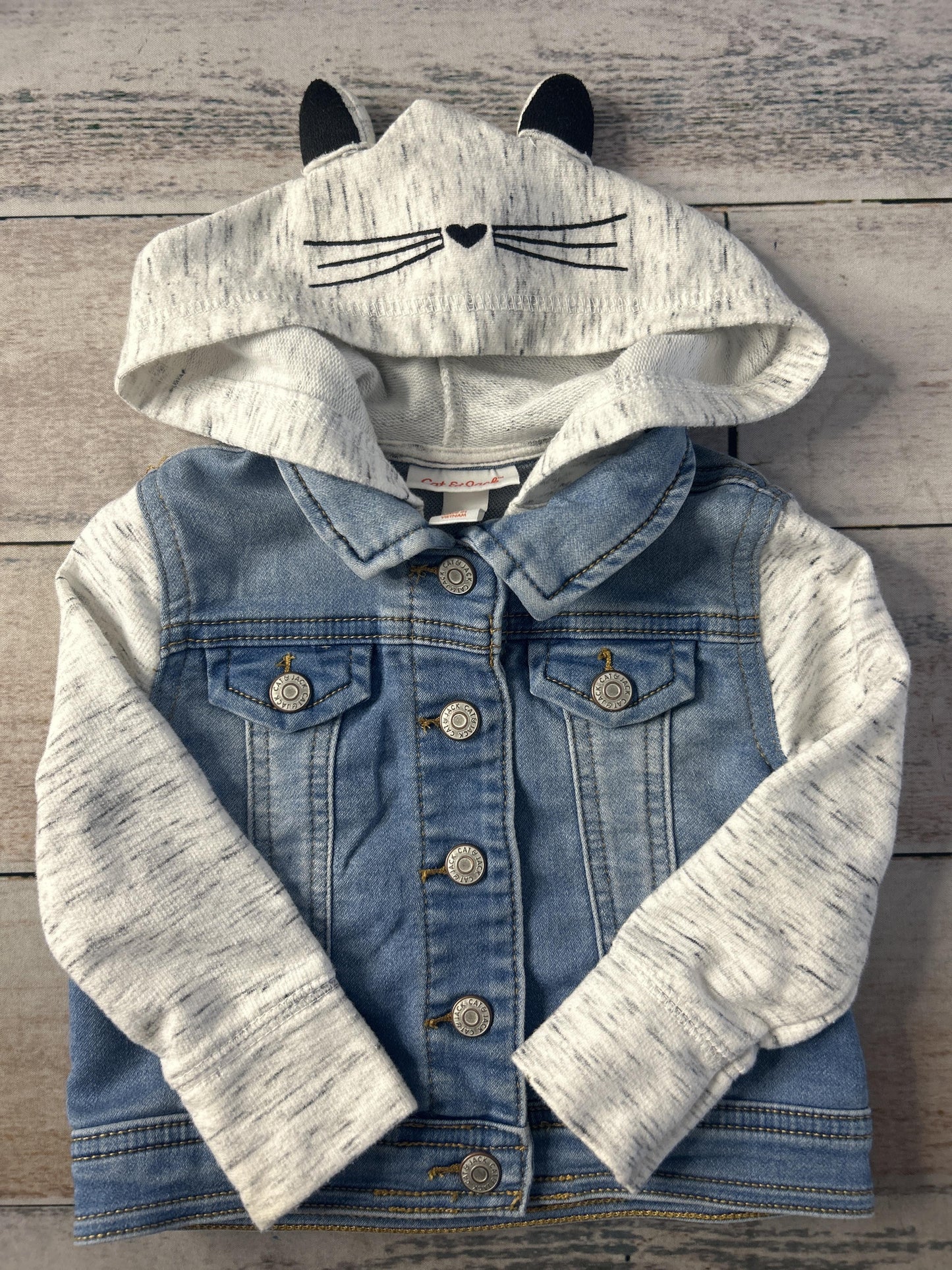 Unisex Jean | Blue Jacket Size: 18 months Jean | Blue