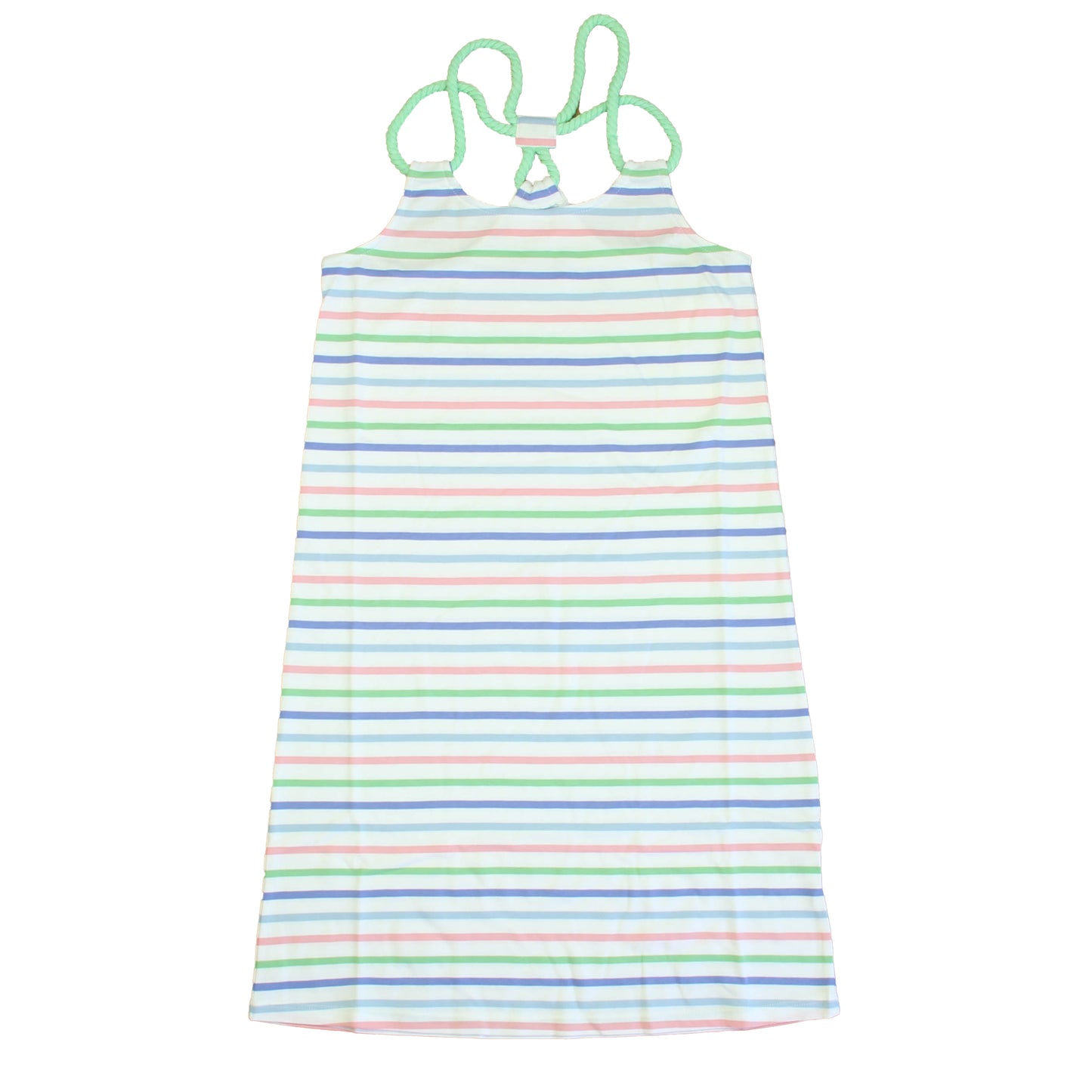 Classic Prep Girls Jungle Multistripe Dress Size: 6-14 Years Jungle Multistripe